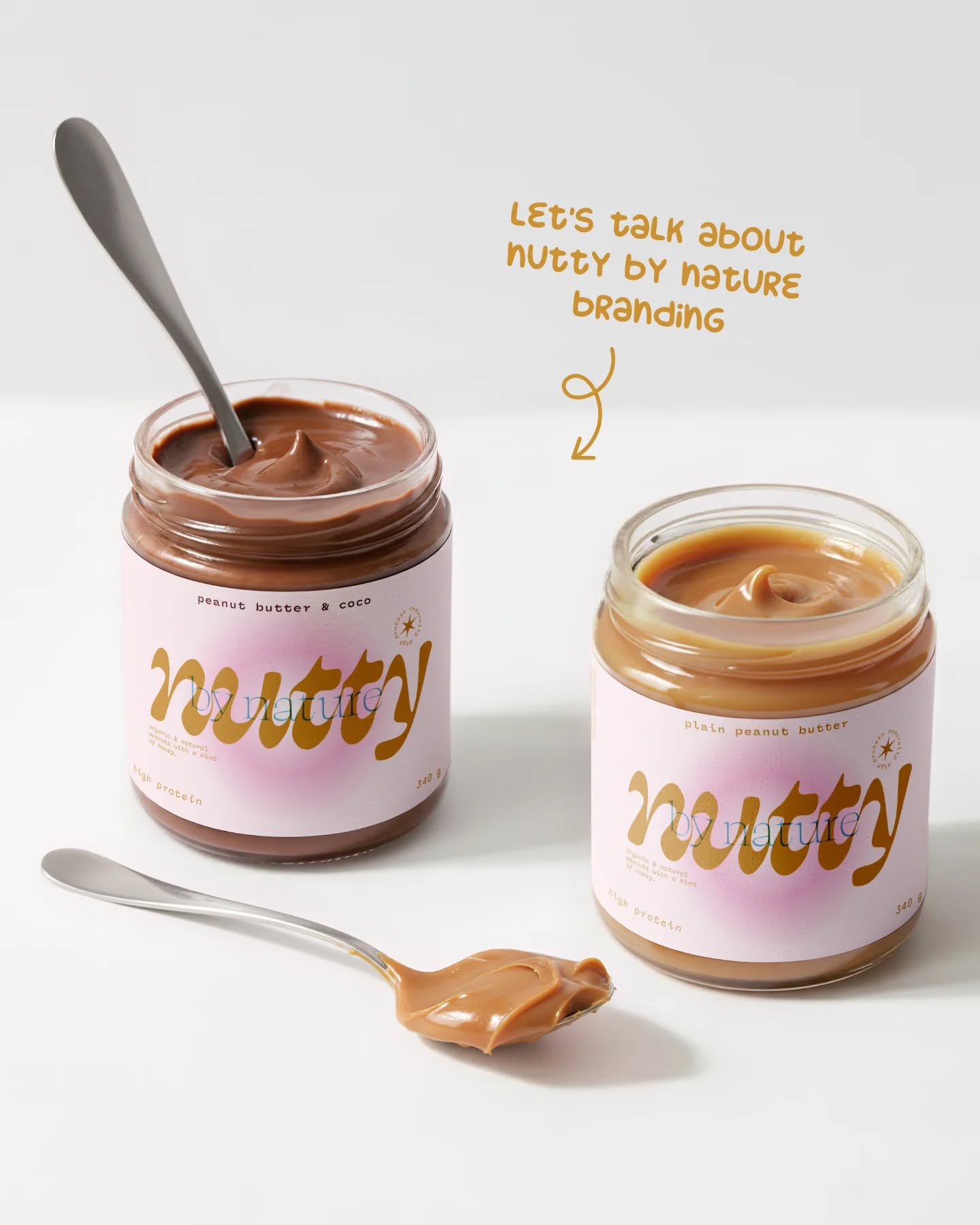 Let’s talk about the Nutty by Nature branding design.
As a packaging designer, I don’t always get the chance to design truly out-of-the-box concepts, but that’s where my inspiration lives.
For this project, I created a more feminine label design clean and minimalist, without losing its impact or character.
#packagedesigner #packagedesign #labeldesign #labeldesigner #brandingdesign
