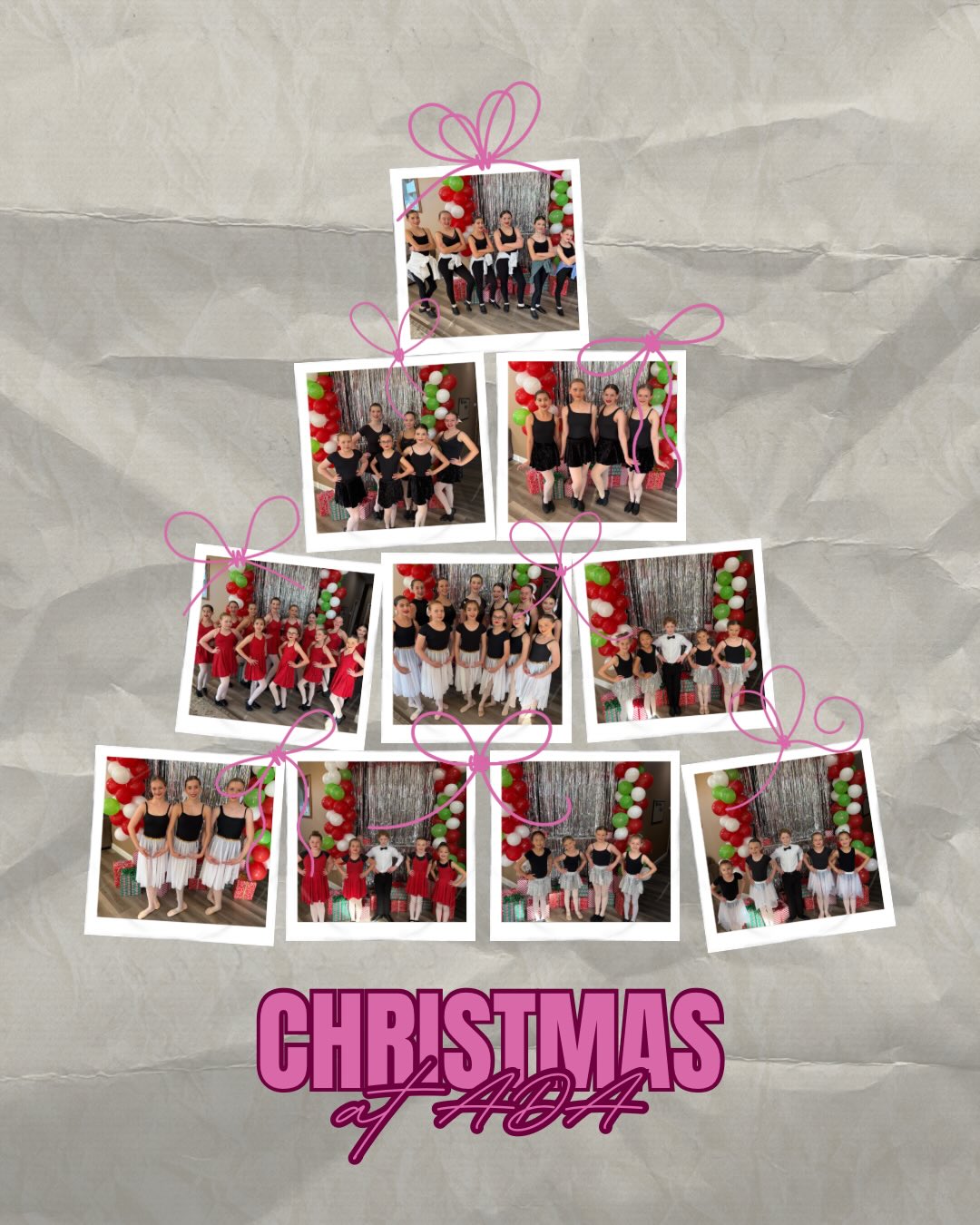 Merry Christmas from ADA! 🩰🪩✨