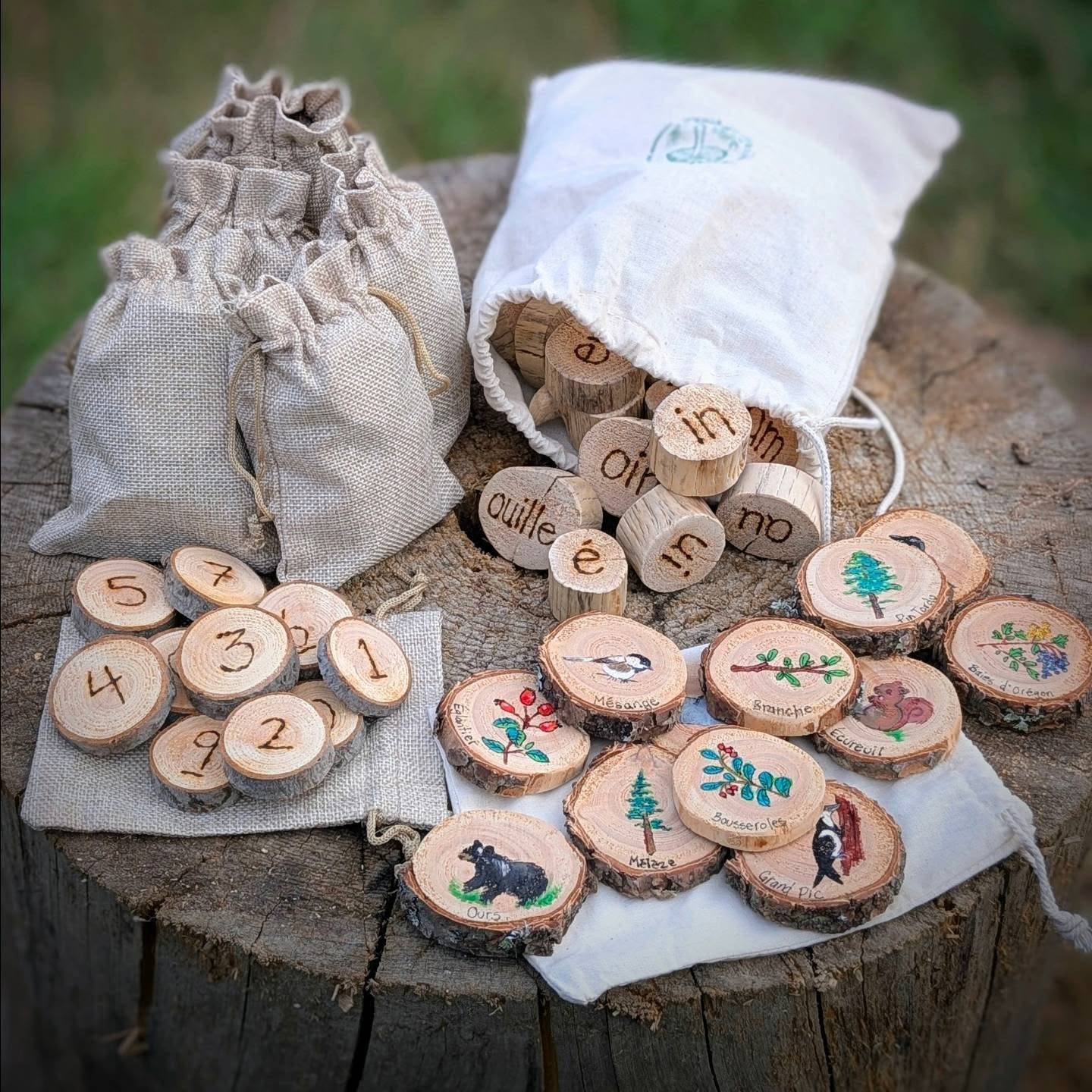 Custom Creations!
I'm excited to finally share this Christmas gift, ordered back in September! These special items were thoughtfully crafted with the teachers outdoor school in mind— daily forest scavenger hunt and French sounds to aid language learning. It was truly a joy to create personalized pieces that fit perfectly with their classroom activities.
If you have a unique idea or a special project in mind, I’d love to bring your vision to life. Don’t hesitate to reach out for custom orders—together, we can make your dream a reality!
#boxingday #supportsmallbusiness #CustomCreations #earlylearning #outdoorschool