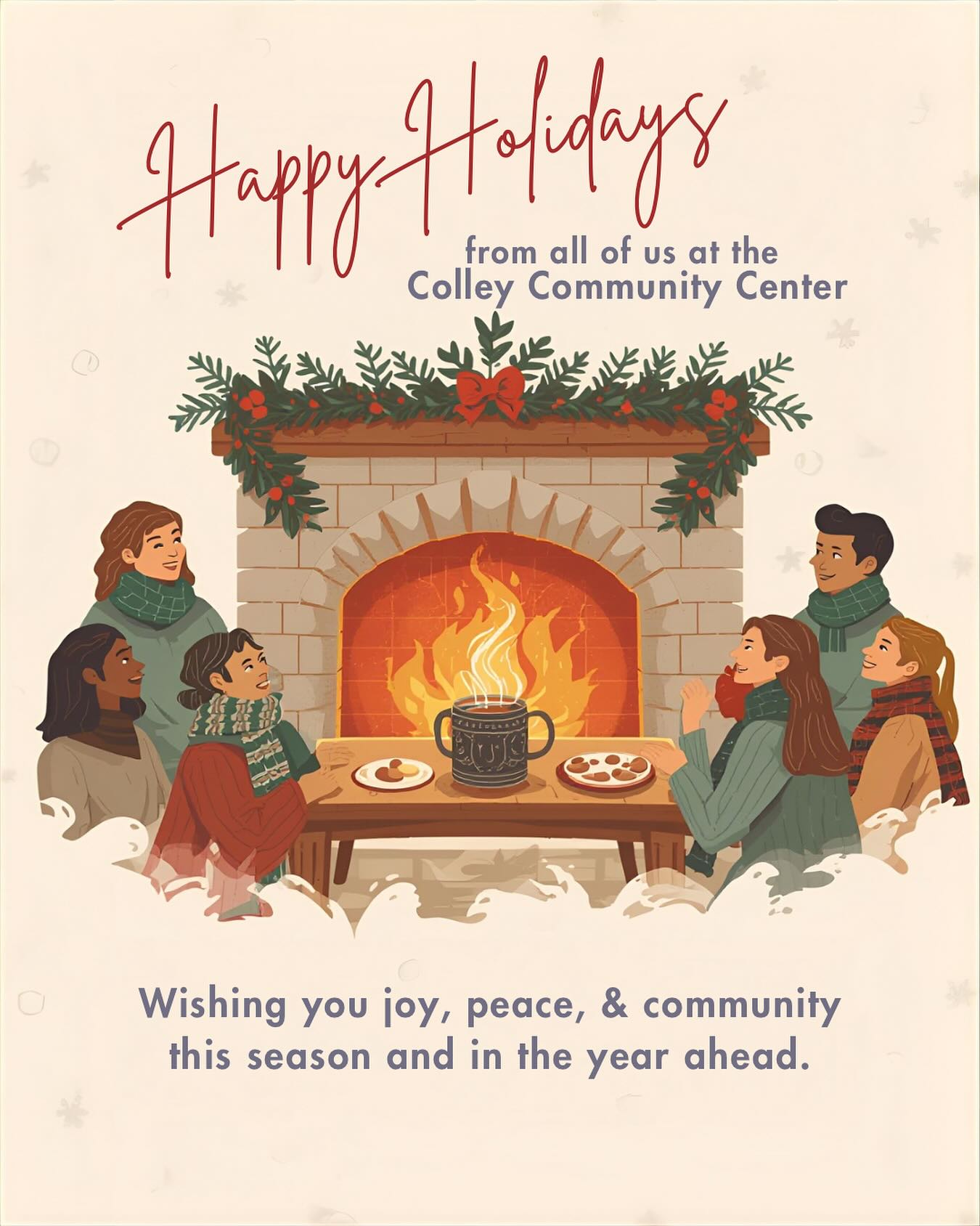 Sending your warmth and joy this holiday season! Can’t wait to spend time with our community in the coming year. Thanks for making 2025 so special for all of us at the CCC!
#colleycommunitycenter #communityovercompetiton #multigenerational #reducesocialisolation #knowyourneighbors #norfolkva757 #norfolkva #colleyavenorfolk