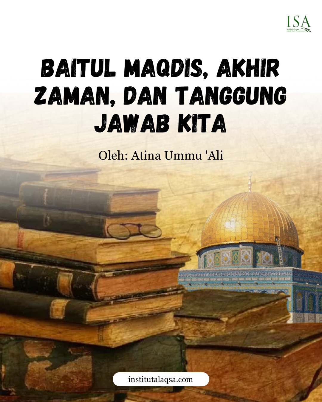 Baitul M*qdis tidak hanya soal wilayah, tetapi tentang nubuat dan tanggung jawab iman umat Islam.
Jika Nabi ﷺ telah mengabarkan pertempuran besar di akhir zaman, mengapa Baitul M*qdis menjadi pusat peristiwa tersebut, apa pesan di balik batu dan pohon yang berbicara dalam hadis, dan bagaimana seharusnya umat Islam memaknai kemenangan yang dijanjikan Allah?
Mari jujur dan bertanya pada diri sendiri: di posisi mana kita mengambil peran untuk menjaga, membela, dan memuliakan Baitul M*qdis hari ini?