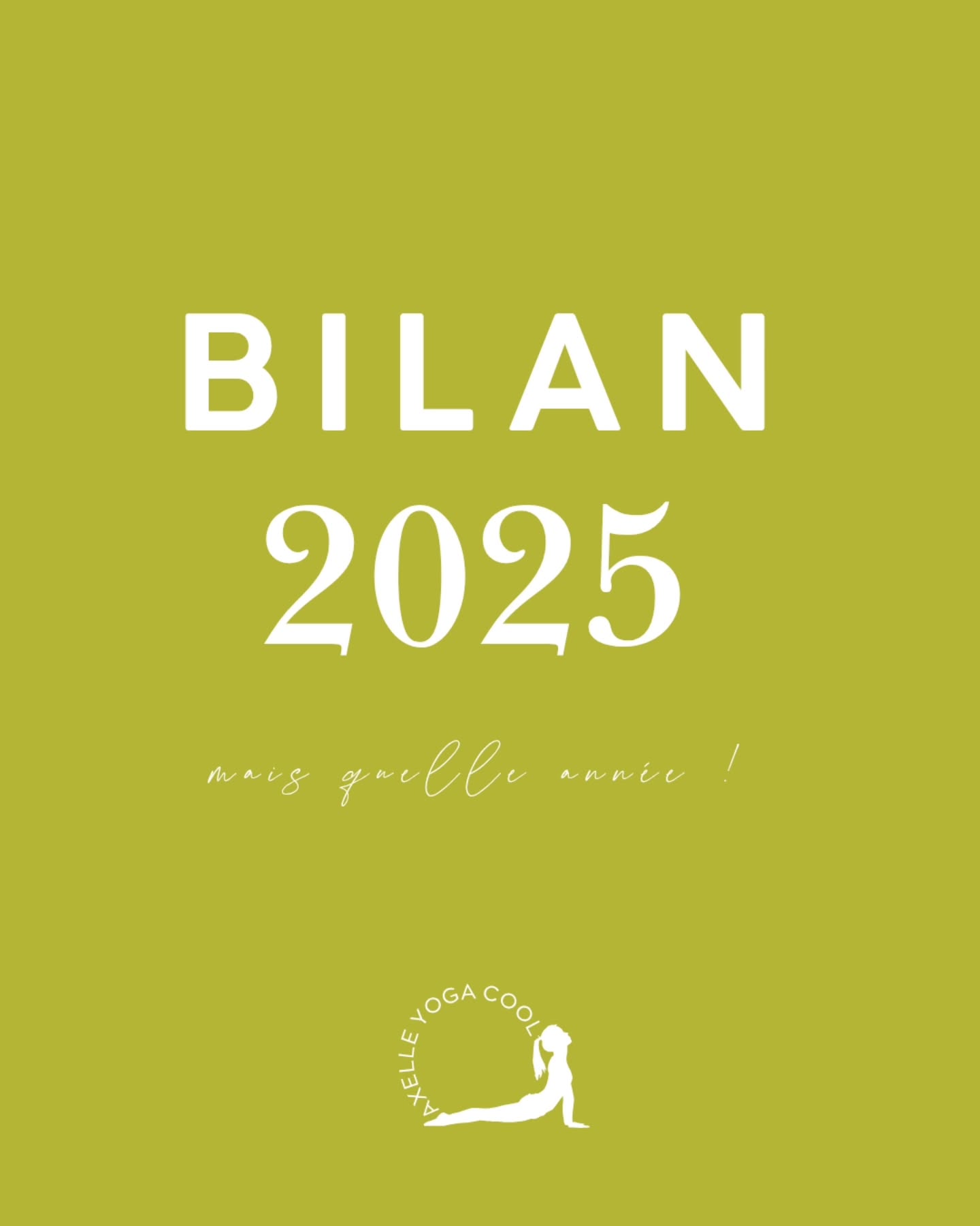 Mais QUELLE année !
2 nouveaux venus dans la famille, enfin surtout un sans poil qui babille actuellement devant moi pendant que je fais ce collage super random des meilleurs moments 2025 !
Parce que vous avez peut-être l'impression que je fais tout toute seule sur cette page, je profite de ce post pour rendre hommage à toutes celles et ceux qui m’ont entourée cette annee, j’en suis vraiment reconnaissante #gratefull 😉
A mes proches qui ont ete d'un soutien incroyable pendant cette année forte en rebondissements @alphjaralph et @xavier.drean sans qui rien n'aurait été possible
Une pensée douce pour mes élèves et mes partenaires qui ont eu la gentillesse de composer avec ma nouvelle vie @manusurf.bud @les_blancs_chenes et @residence_belle_plage qui m'accueille depuis 3 saisons !
J’aimerais remercier l'équipe de choc qui a repondu présente au mois de mai @leonie.yoga (merci encore ), @yoga.ln et Natacha chachon
Merci à @soln.photographie qui m'accompagne depuis deux ans sur des projets
Et à mes amies @_le_petit_grain_de_sucre_ pour son soutien et sa plume précieuse , @ana_deman , @elenademan , @oo0helene0oo @jessicasorin.co @moira_rostovet bien d’autres qui ont, sans doute sans forcément le savoir, eu les mots dont j’avais besoin dans les moments de doute
💖
A très vite sur les tapis, stay cool and happy
#2025 #bilan