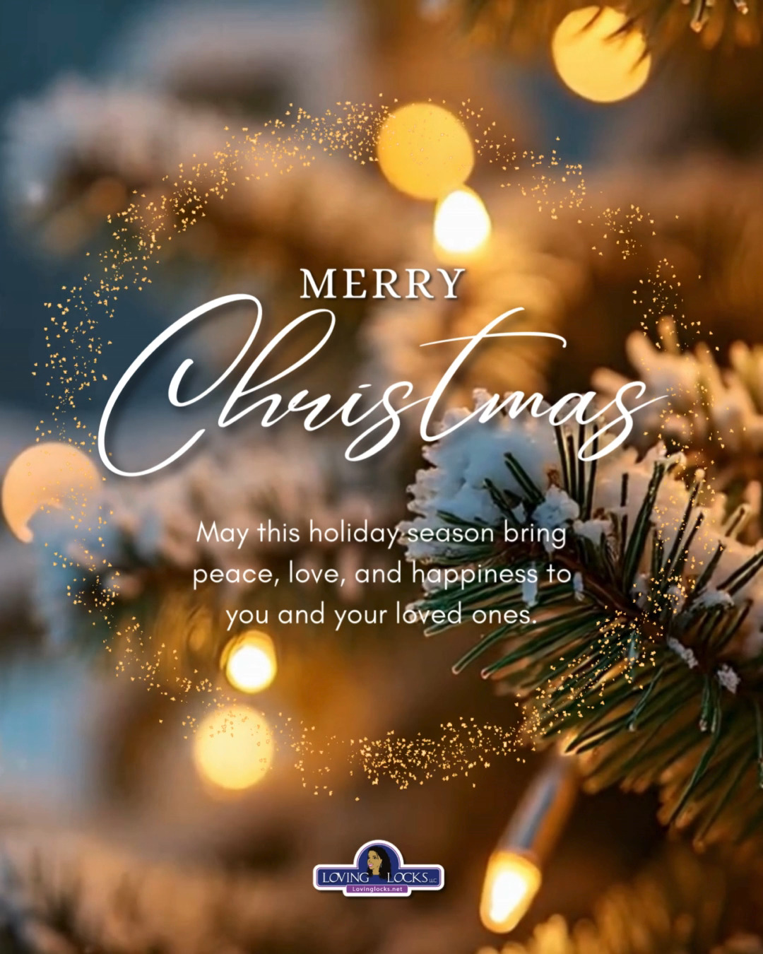 Merry Christmas from Loving Locks! š
Wishing you a season filled with peace, joy, and blessings seen and unseen. May this holiday remind us of faith, love, and the true reason for the season.