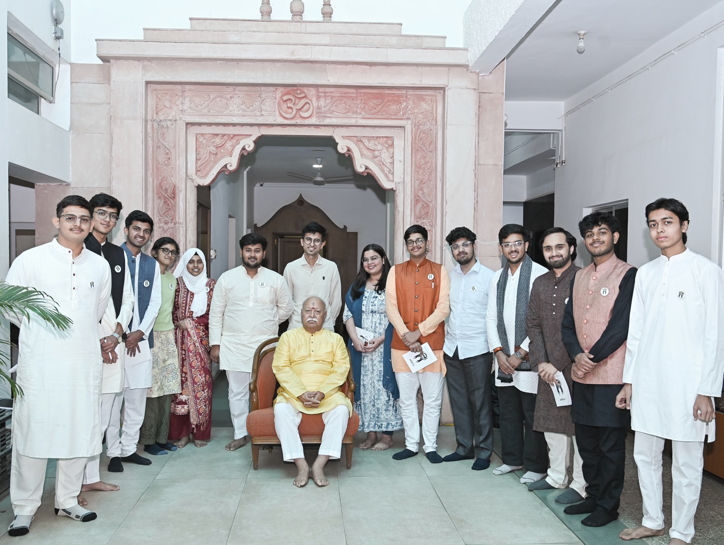 As the ideological parent of the BJP and in my opinion the most powerful organization in the country today marks 100 years of existence, we once again had the good fortune of visiting Nagpur. Some people love them, some don’t like them as much, but after studying them for over a decade these are the things I have observed from my interactions:
1. Simple lifestyle - they don’t have bank account numbers, don’t carry materialistic things, they wear simple clothes and will even eat wherever they get food
2. Committed to their goal- their pracharaks have even renounced their family life and they remain steadfastly committed to their goal of nation building
3. Discipline - their shakha system and their camps teach you the importance of timeliness.
4. No hierarchy - everyone from a new joinee to the Sarsanghachalak of the RSS are treated equally, something that is impossible to find in such a large organisation.
5. Zero EGO - whilst I have found people in all walks of public service including in those who take inspiration from them, also carry baggage, the ones in the RSS have because of the points mentioned above- maintained close to zero EGO. This helps them break barriers and reach consensus faster than others.
As an organization that aims to build conscientious glocal leaders, their deep rooted belief in spreading Bharatiya consciousness is what resonates with me the most. While I disagree with many things about them- I am unabashedly unashamed of saying that this RSS (Rishabh S Shah) has been profoundly impacted by Rashritya Swayamsevak Sangh & Dr. Mohan Bhagwat. Happy 100!
.
{RSS, Rashritya Swayamsevak Sangh, Mohan Bhagwat}
.
#rss #rss100years #rashtriyaswayamsevaksangh #mohanbhagwat #iimun