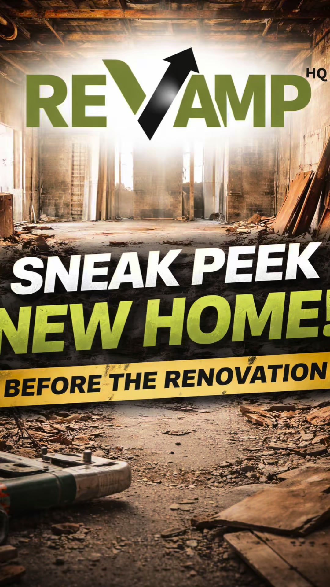 This is Revamp HQ. Before the build, before the grind, before the transformation.
Big things loading.