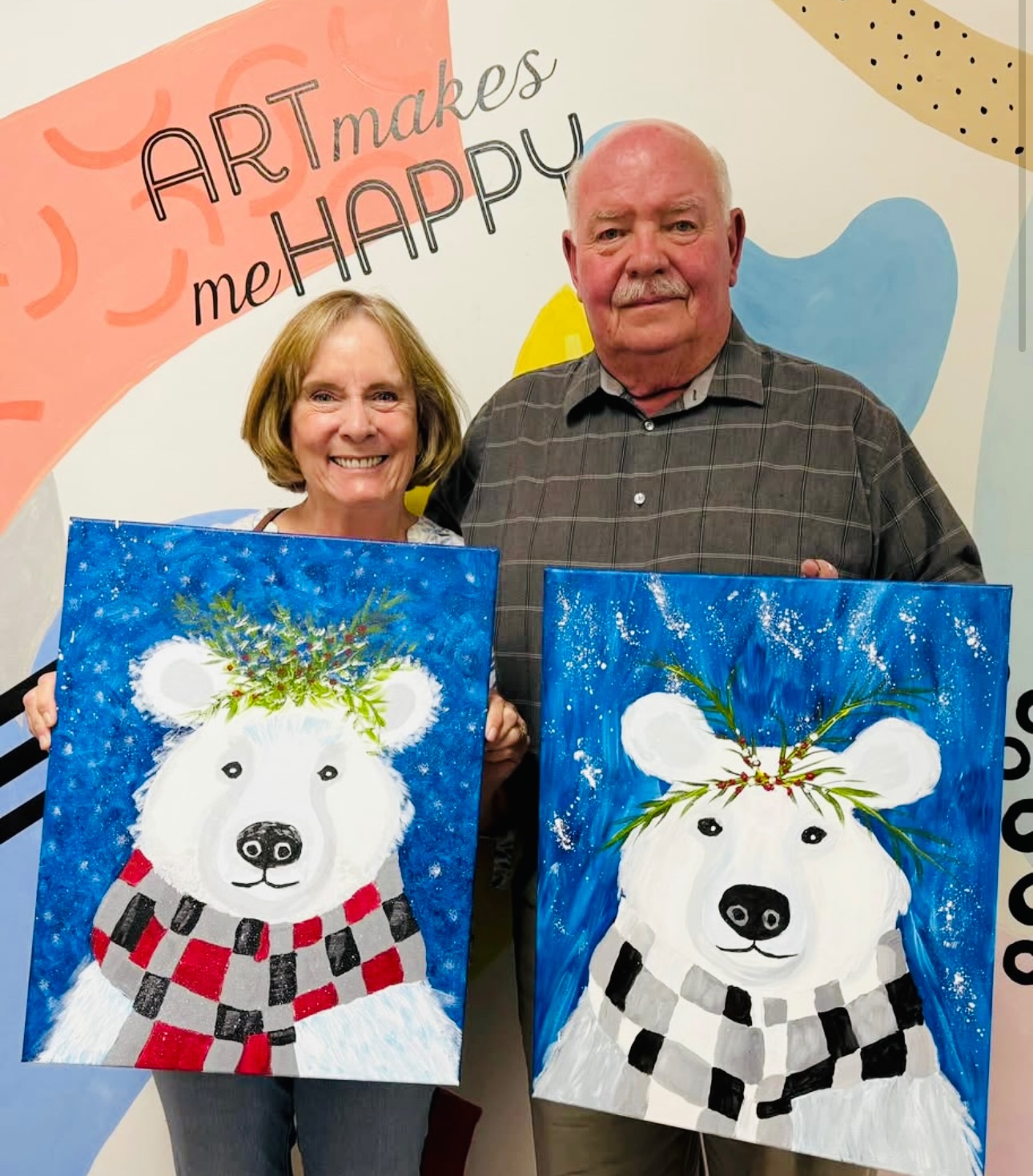 Join in Saturday evening for our “Winter Bear” Paint & Sip! We have a few spots open, so grab a friend and your favorite bottle of wine and come paint with us! Sign up in the link in our bio or here: https://app.getoccasion.com/p/n/4cfQW5fL?utm_medium=social&utm_campaign=in_app_share