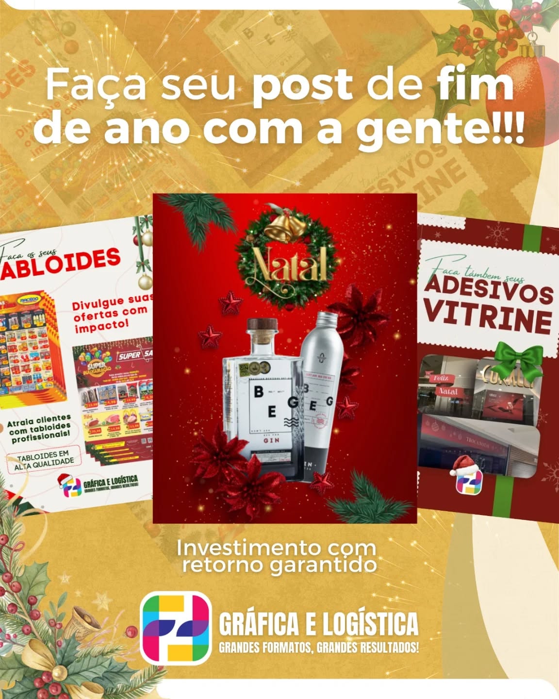 ✨ O fim de ano pede destaque! ✨
Faça seu post de Ano Novo com quem entende de impacto visual. 🎄🎆
Na F&F Serviços Gráficos, seus materiais ganham qualidade, visibilidade e resultado de verdade.
📌 Adesivos
📌 Tabloides
📌 Vitrine
📌 Materiais promocionais
💡 Investimento com retorno garantido.
Chame a gente e comece o novo ano aparecendo mais!
#FFServiçosGráficos #FimDeAno #Natal #AnoNovo #GráficaProfissional MarketingVisual Vendas Vitrine Adesivos Tabloides