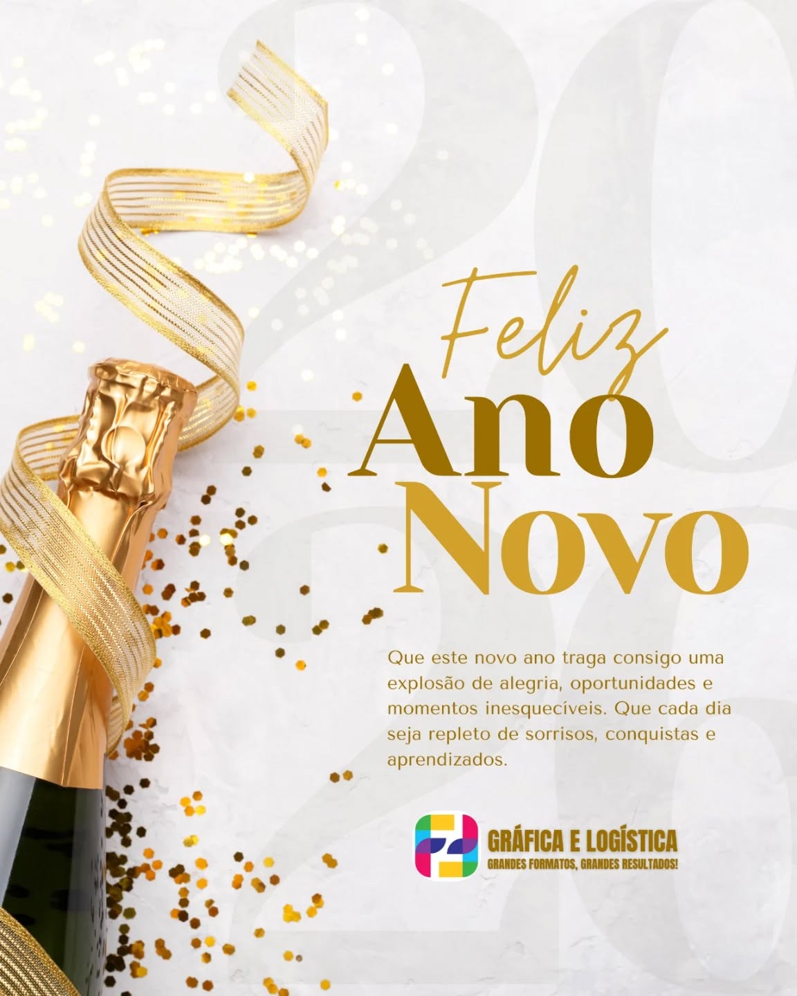 ✨🎉 Feliz Ano Novo! 🎉✨
Que o novo ano traga uma explosão de oportunidades, conquistas e novos projetos.
A F&F Serviços Gráficos agradece a confiança de cada cliente e parceiro ao longo dessa caminhada.
Seguimos com o mesmo compromisso, dedicação e cuidado em cada detalhe, prontos para transformar ideias em grandes resultados.
Que venha um ano repleto de crescimento, aprendizado e sucesso! 🥂✨
#FelizAnoNovo #FFServiçosGráficos #GráficaELogística #GrandesResultados #Gratidão NovosProjetos Prosperidade