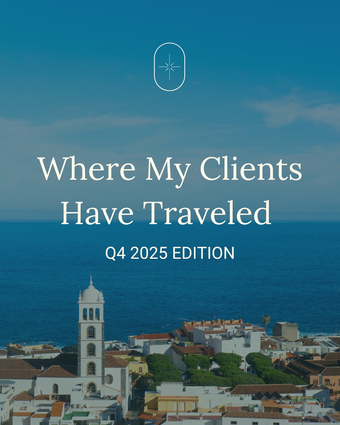 Q4 really said: go big or go when it finally feels right.
From long-planned trips to last-minute “let’s just do it” moments, this quarter was full of travel that actually matched where people were in their lives.
Here’s a few highlights of how my clients closed out 2025.
Ready to start planning what’s next?