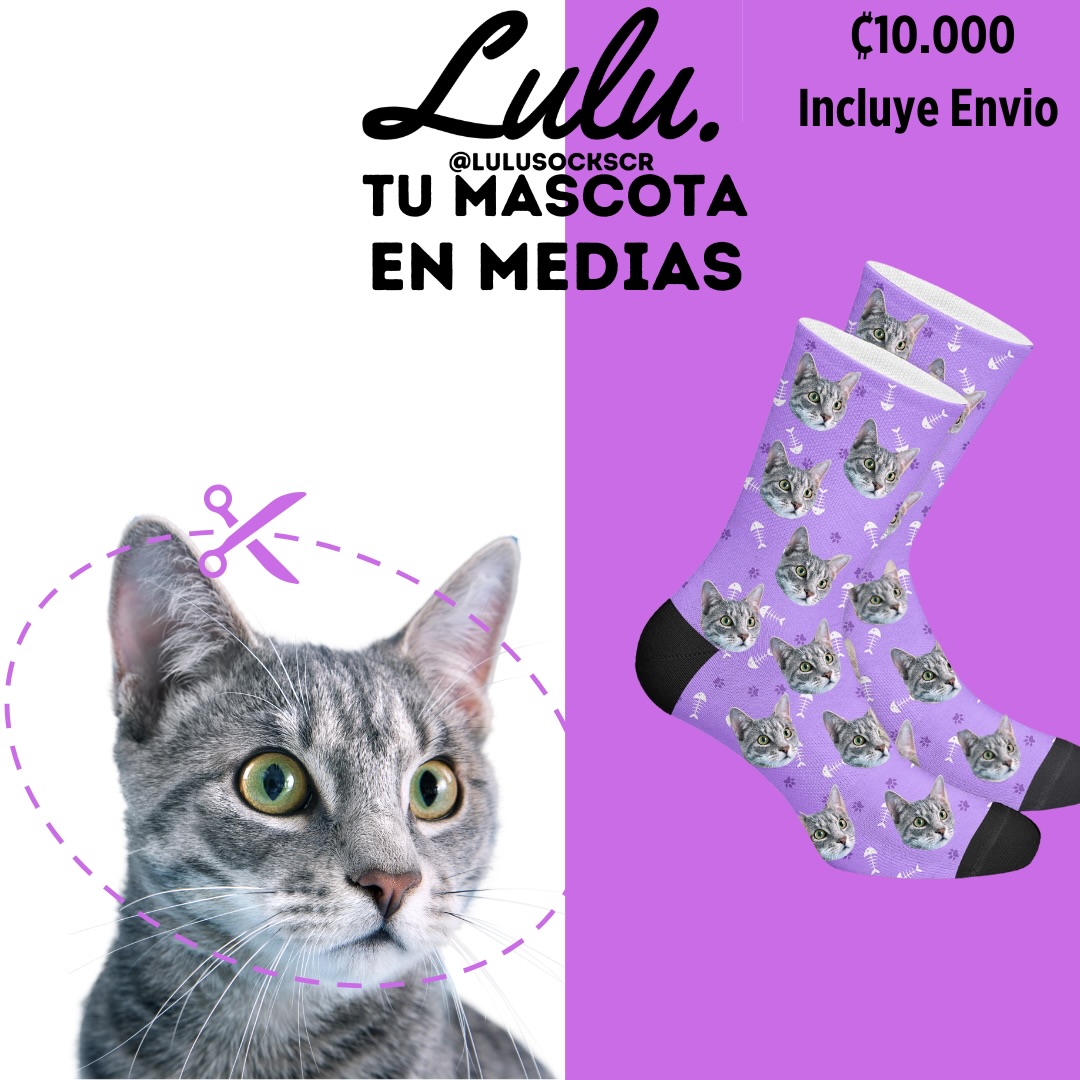 Escribenos un mensaje y te explicamos como ordenar tu par de medias personalizadas!