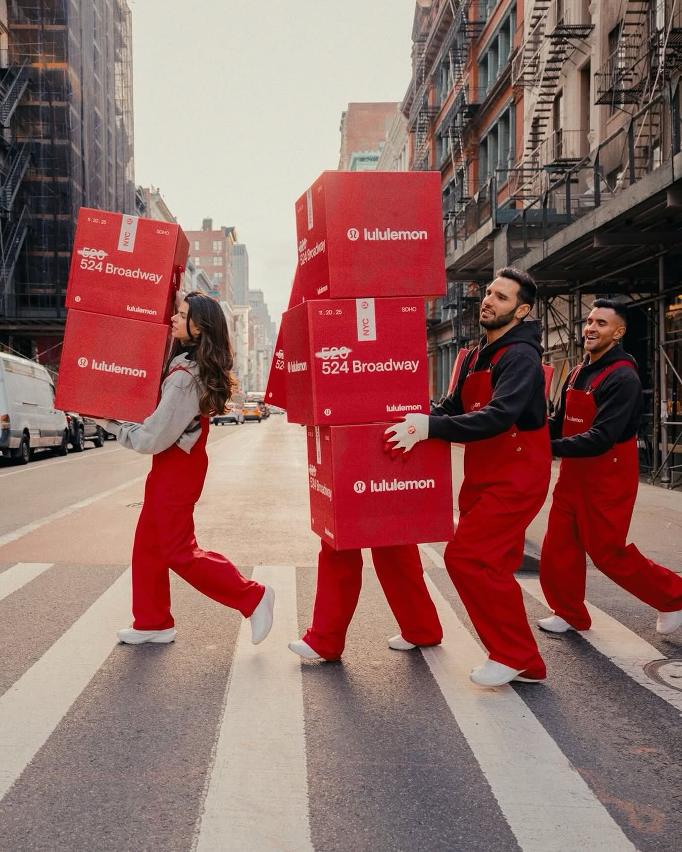Delivering joy across the city with Lululemon ❄️
#happyholidays #matrixmodelstaffing #eventstaffing