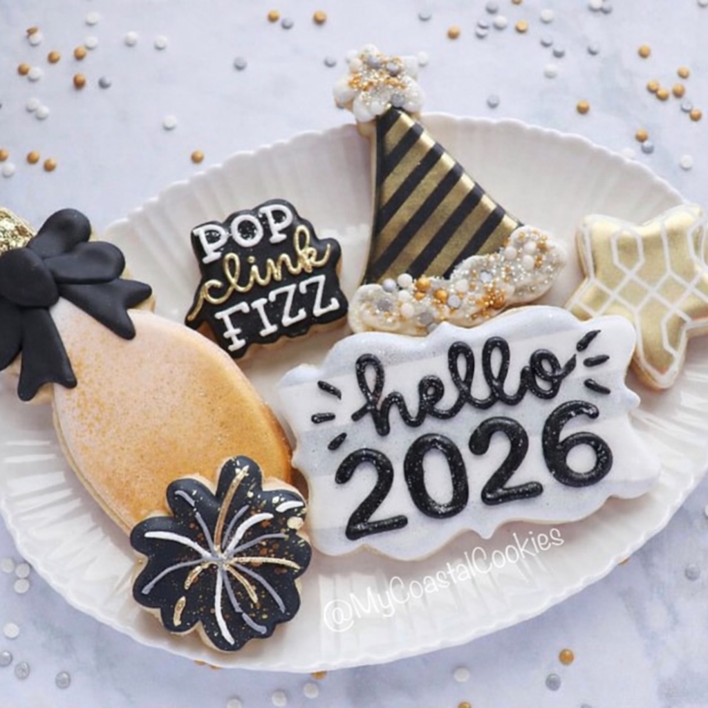 Winter Cookie Flash Sale! Now available for pre-order:
🥂NYE Assorted Dozen ($64)
❄️ Winter Cookie Decorating Kits ($40)
📍 Pick up: 12/31 in Destin
🛒 Order now: MyCoastalCookies.com
Quantities are limited, so don’t wait! 💙❄️🥳
#NYE #NYEDestin #NYE30A #newyear #destin #destincookies #customcookies #cookies #30acookies