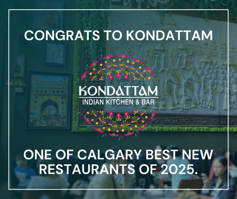 We’re incredibly proud to celebrate @kondattamyyc our street-level restaurant at @liveupten for being named one of Calgary’s 10 Best Restaurants of 2025 by Calgary Herald columnist Elizabeth Chorney-Booth.
“Restaurateurs Sudha Thangavel and Saravanan Senniappan have long dreamed of creating a new kind of Indian culinary experience in Calgary, and their new Kondattam restaurant (the name means “celebration”) fits the bill. With decor, furniture, and massive amounts of spices brought in directly from India, this pan-India (or “from Kashmir to Kanyakumari”) restaurant excels in terms of both hospitality and flavour.”
We’re thrilled that Sudha and Saravanan chose UPTEN as the location for their restaurant and even more thrilled to see it receive the recognition it deserves. If you haven’t visited yet — this is your sign.