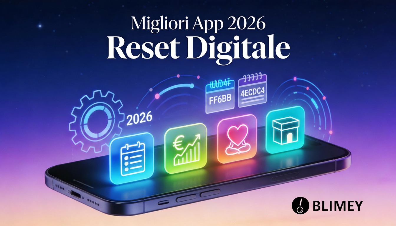 🚀 Reset digitale 2026: le migliori app per produttività, finanze, benessere e casa!
Gennaio è il momento perfetto per organizzare vita e budget post-feste. Blimey ha selezionato solo tool innovativi con rating 4.7+ ⭐
📱 Produttività: ClickUp, Focus@Will, Tiimo
💰 Finanze: Rocket Money, YNAB, Copilot Money
🧘 Benessere: Sleep Cycle, Calm, Future
🏠 Casa: Under My Roof, Sweepy, Nipto
Scopri la lista completa sul blog + selezioni personalizzate su Blimey! 👇
Link in bio / www.blimey.space
#MiglioriApp2026 #ResetDigitale #Produttività #AppItalia #BlimeySpace