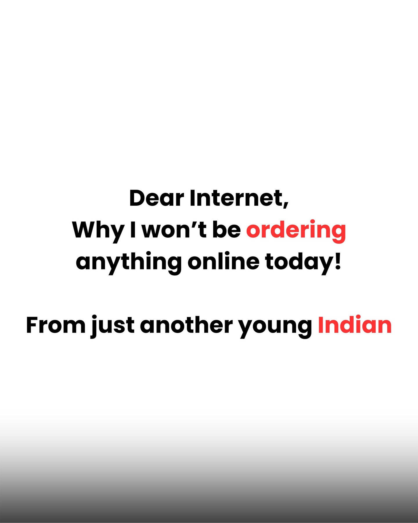 I’ll probably use apps again tomorrow,
But today, I choose to stand with them
.
{Gig Workers, Zomato, Swiggy, Zepto, Blink It, Uber, Ola, Quick Commerce}
.
#gigworkers #pauseit #swiggy #zomato #explorepage✨