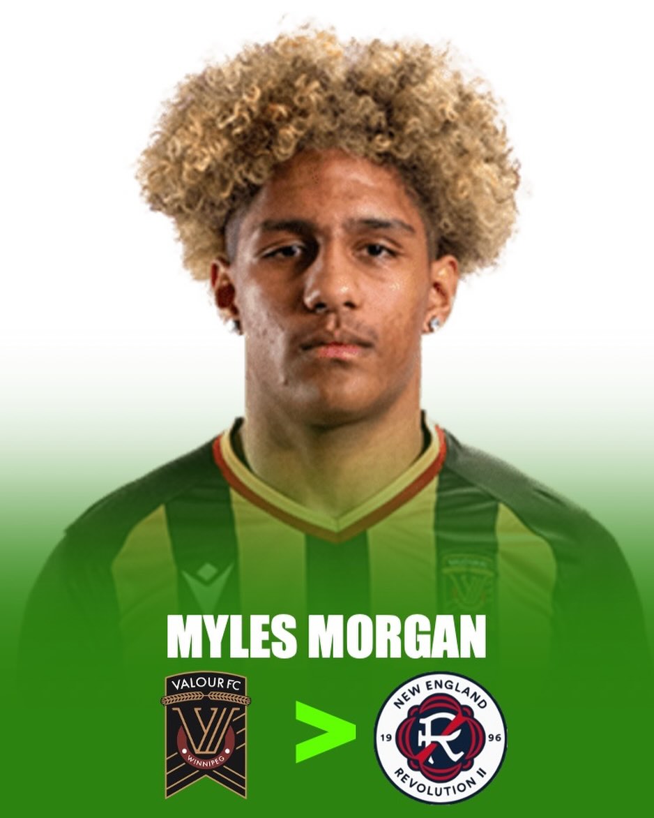 Former Dero TFC player Myles Morgan is on the move to Revs 🇨🇦⚽️