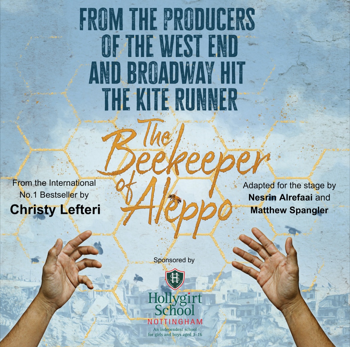 New year and a fab play to be working on. I’m delighted to be involved in this wonderful play The Beekeeper of Aleppo @nottingham_playhouse ❤️ #happynewyear #nottinghamplayhouse #voicecoach