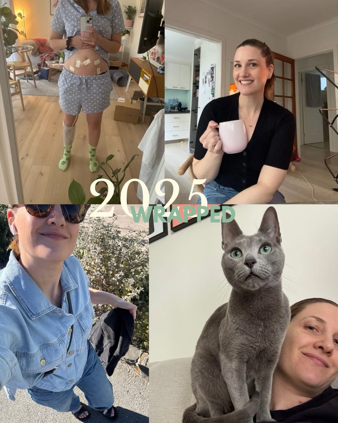 2025 recap…. Not a lot happened 😆.
If you’re seeing everyone else’s magical holiday pics and fun nights out or huge achievement for their 2025 wrapped and you’re feeling a little sad that you didn’t experience the same.
Let this help a little.
I spent 2025 paying for surgery, prepping and then also recovering from said surgery. And I know I’m not the only one.
So don’t feel left out, try not to compare. Focus on all that you did achieve. Because I guarantee it’s worth remembering & celebrating.
Something I’ve been too scared to share is that post surgery I have had no pain, no pelvic pain, no period pain. And I feel so lucky and grateful for my experience as it’s taught me so much.
I still have back pain, but it’s manageable and this is what 2026 is about. Exercise and feeling fit.
Navigating endo & surgery is hard and exhausting. If you want someone to fully support you through the highs and lows the please book in a consultation. We can work through it together.
Alex x