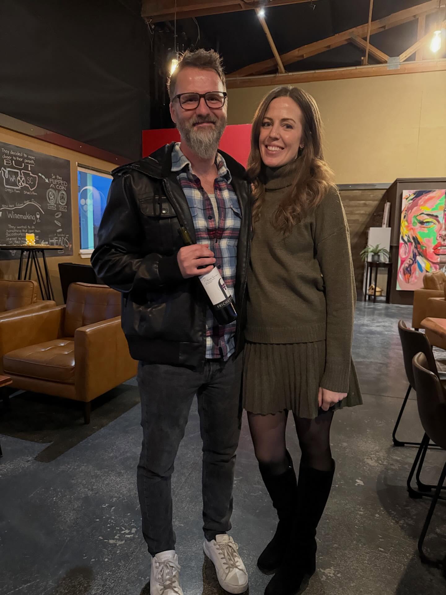 Date night, done right 🍷🍕
A cozy night in, a great bottle of Quintessence Vineyard Cabernet Sauvignon, and pizza…proof that the best moments don’t have to be complicated.
We love seeing our wines become part of your everyday celebrations, from big milestones to simple nights at home with the people you love. This is what it’s all about, slowing down, sharing a bottle, and savoring the moment together. Thank you these wonderful love birds who spent time visiting with us before grabbing Cab for date night with wine and pizza.
And a huge thank you to all our wine club members who inspire us everyday. Your support means everything to us. Because of you, our wines get to live beyond the tasting room and into moments like this one.
Here’s your sign: plan the date night, order the pizza, open a bottle, and make it special.