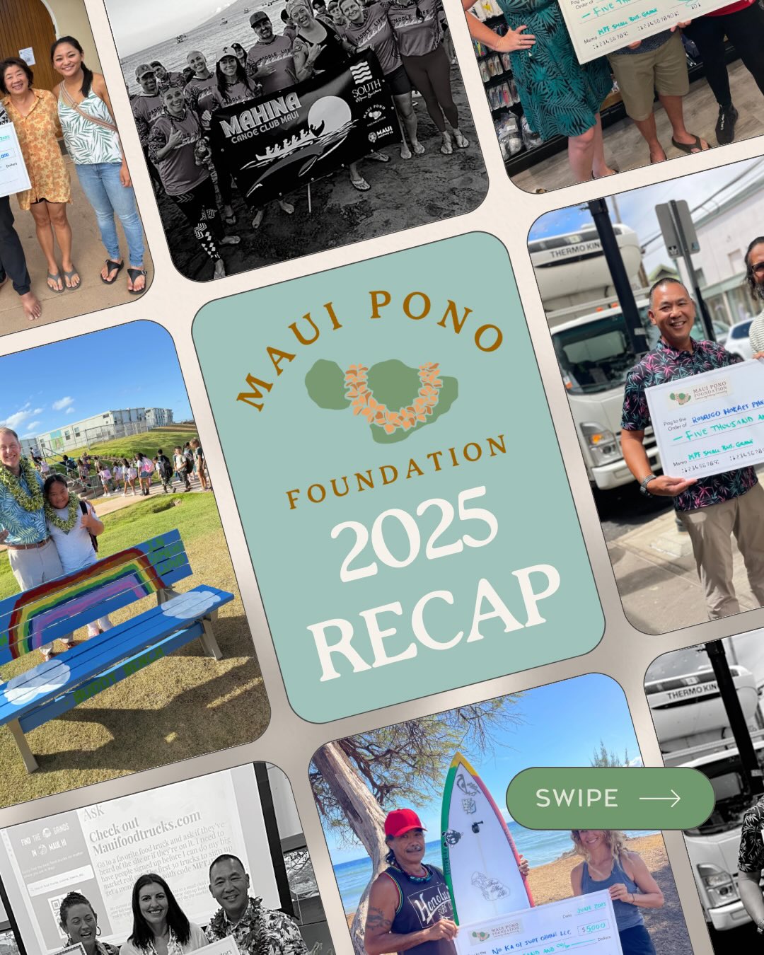 As move into a new year we’d like to take a mountain to reflect on all our endeavors in 2025. Thanks to all our supports for allowing us to carry out such a wonderful year! We are excited to continue serving our community in 2026! Happy New Year!
#mauiponofoundation #communityhelpingcommunity #newyearnewgoals #happynewyear
