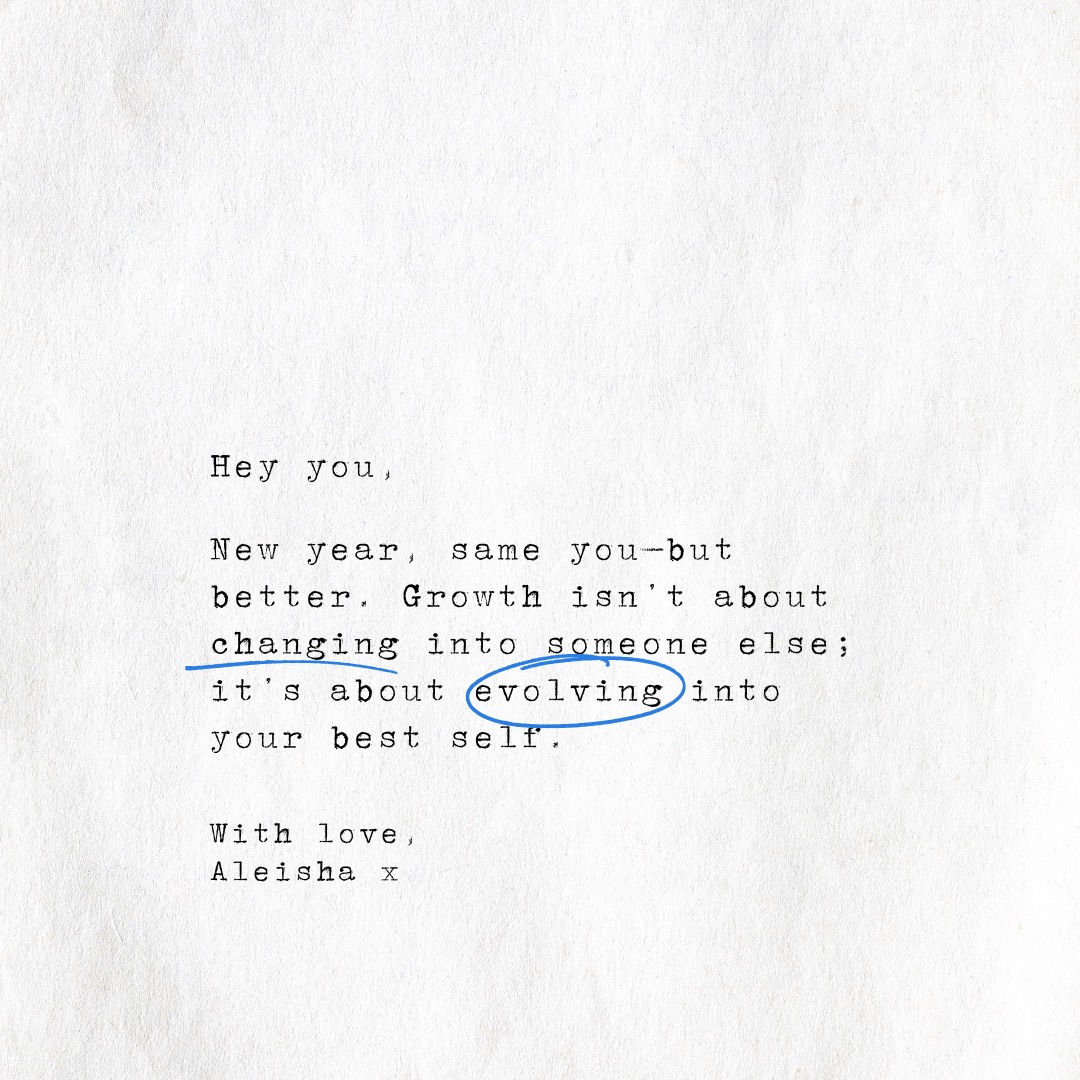 As we move into a new year it's easy to set some pretty lofty goals.
Be kind to yourself.
It's not about changing into someone new.
It's about evolving and growing into the best version of you.
If you feel 2026 is the time to truely understand your style and change gears in your wardrobe DM me for a complimentary call to discover what working with me will look and feel like. Would love to chat, Aleisha x