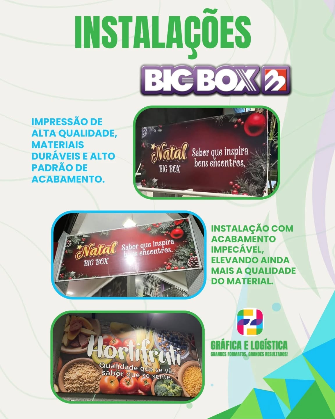 Instalações que fazem a diferença no resultado final. 🚀
Na F&F Serviços Gráficos, unimos impressão de alta qualidade, materiais duráveis e instalação com acabamento impecável, elevando ainda mais o padrão do seu material.
Do pequeno ao grande formato, entregamos soluções completas para destacar sua marca no ponto de venda.
📍 Impressão | Instalação | Alto padrão
📲 Conte com a F&F para grandes resultados.
#FFServiçosGráficos #GráficaELogística #InstalaçãoProfissional
#ImpressãoDeQualidade #ComunicaçãoVisual