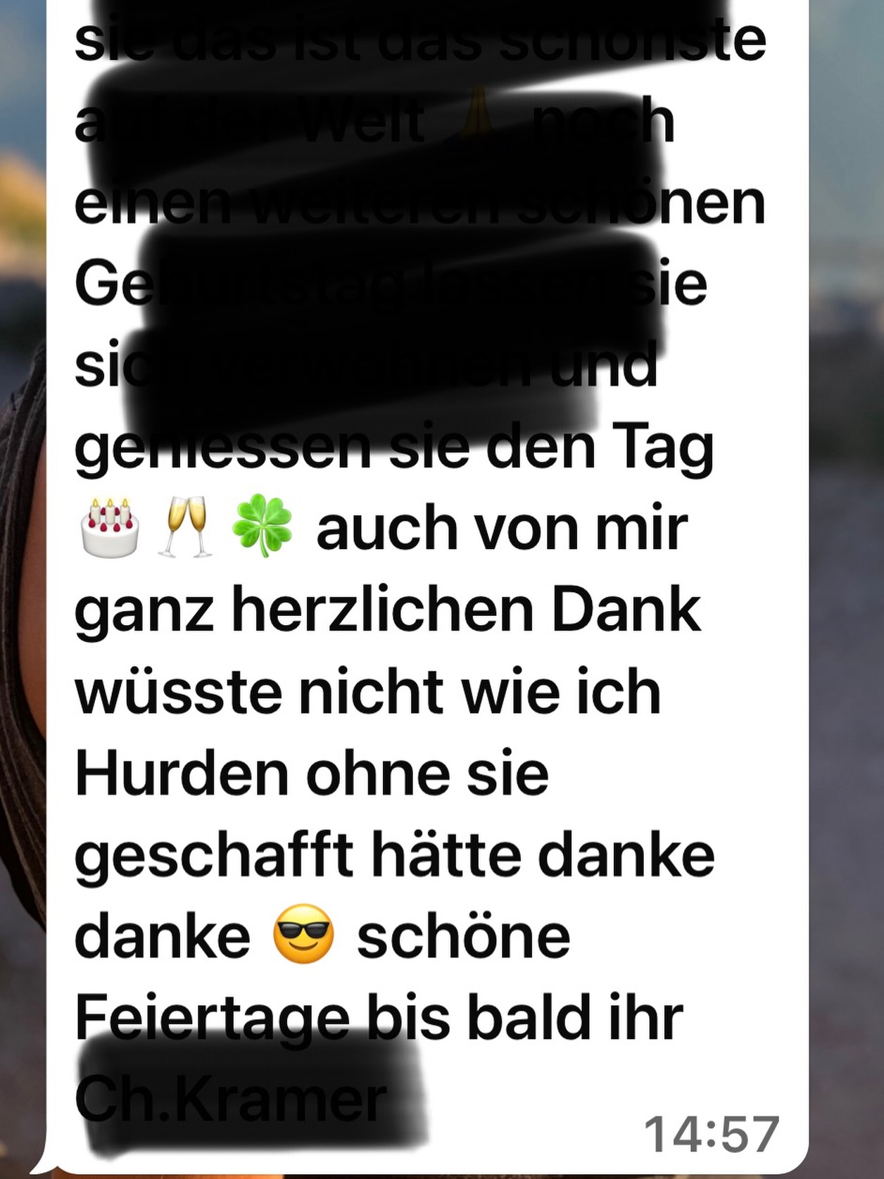 Zum Jahresende durfte ich für einen Kunden noch einen grossen Umzug nach Hurden begleiten – in ein perfektes Zuhause, das wir über 6 Monate gesucht haben.
Alles lief reibungslos, die Kisten sind fast ausgepackt und der Sommer am See kann kommen.
Dankbar für jede Kundin, jede Freundin und jeden Menschen, der an mich und YPA glaubt 💕
Euer Vertrauen trägt mich.
Anfragen & Anregungen gerne per DM oder unter 078 886 48 35
Happy New Year 💕✨