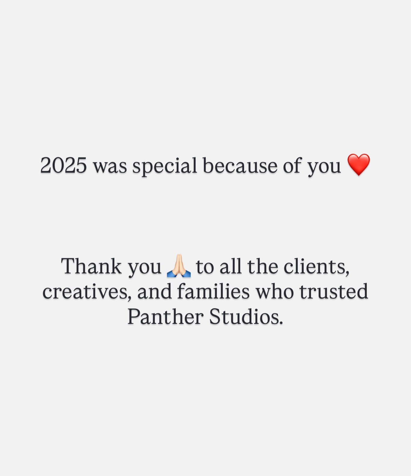 We wish you all a happy and prosperous 2026❤️