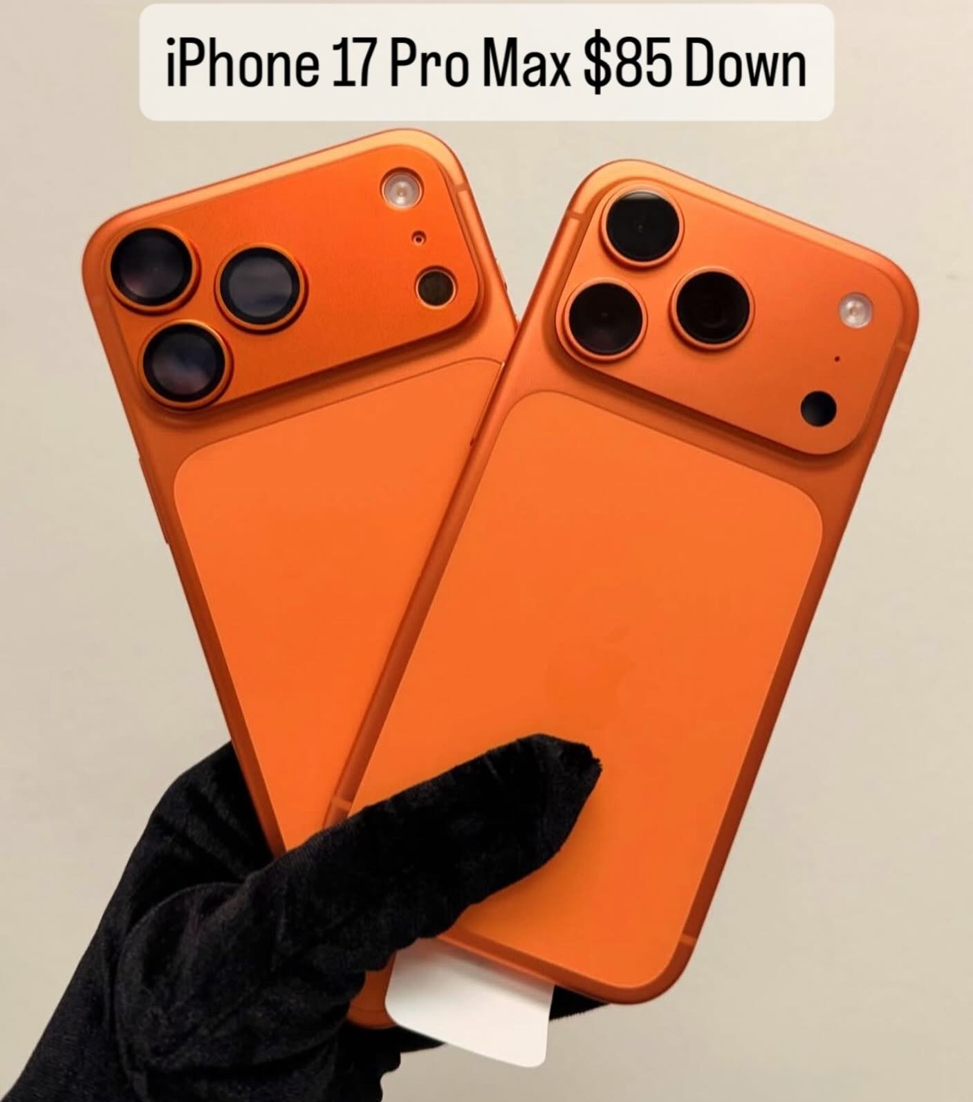 iPhone 17 Pro Max Just $85 Down! No Credit Needed - Unlocked iPhones - Keep Your Own Carrier 401-563-7846 (Kafene)