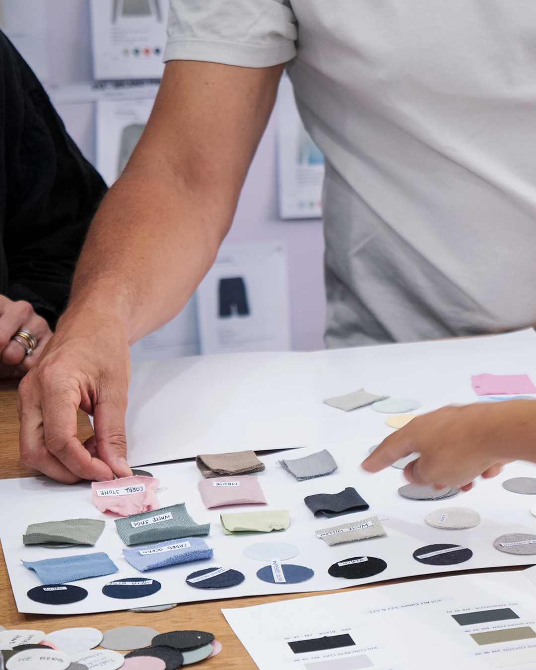 It all starts here!
Exploring colors, swatches, and washes that set the tone for the season. Because when the base is right, the collection is already a step ahead.
Intentional palettes. Thoughtful textures. Design begins at the table.
#CompassTex #compasstexproduction #EthicalFashion #TextileInnovation #SmartManufacturing #QualityInEveryThread #ModernTextileProduction #EfficientProcesses #TextileTechnology #PrecisionTextiles #MadeWithCare #BehindTheSeams #FabricEngineering #workspace #fashion #brhindthescenes