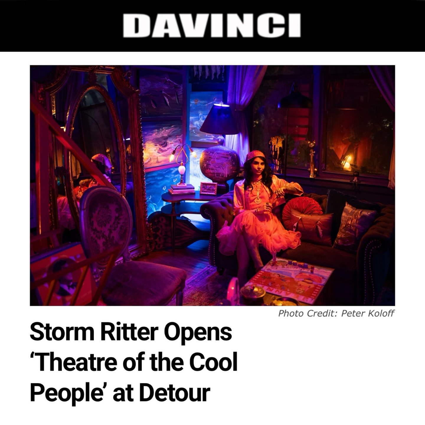 A year of labor, love and resilience has ended and now welcoming 2026 with open arms. A lovely review on my fall/winter ‘25 solo showcase by @peterkoloff @davincimag — but the story continues this year.