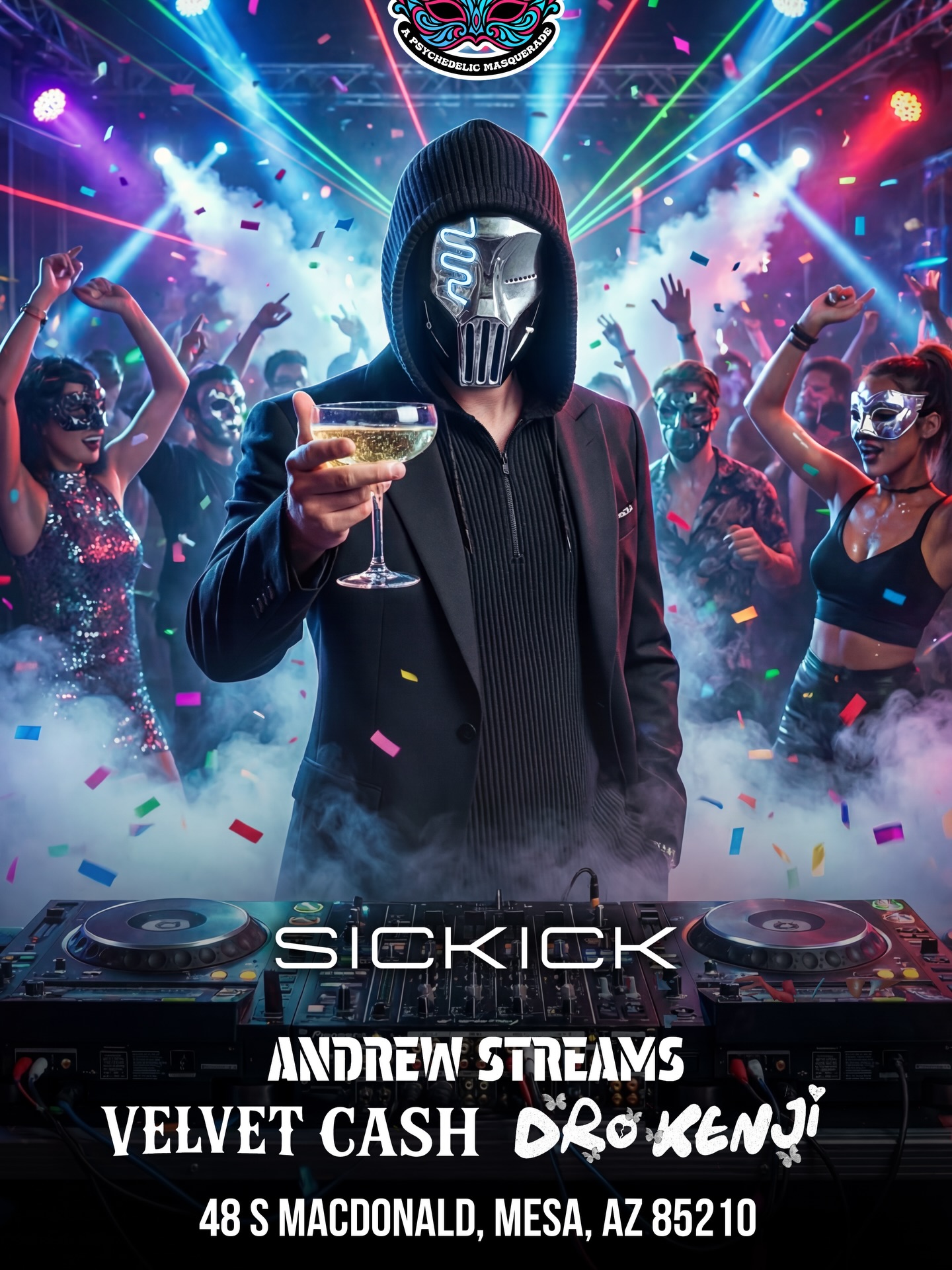 Celebrate New Years Eve with Sickick at his concert in Phoenix!!!! #sickick #sickickmusic