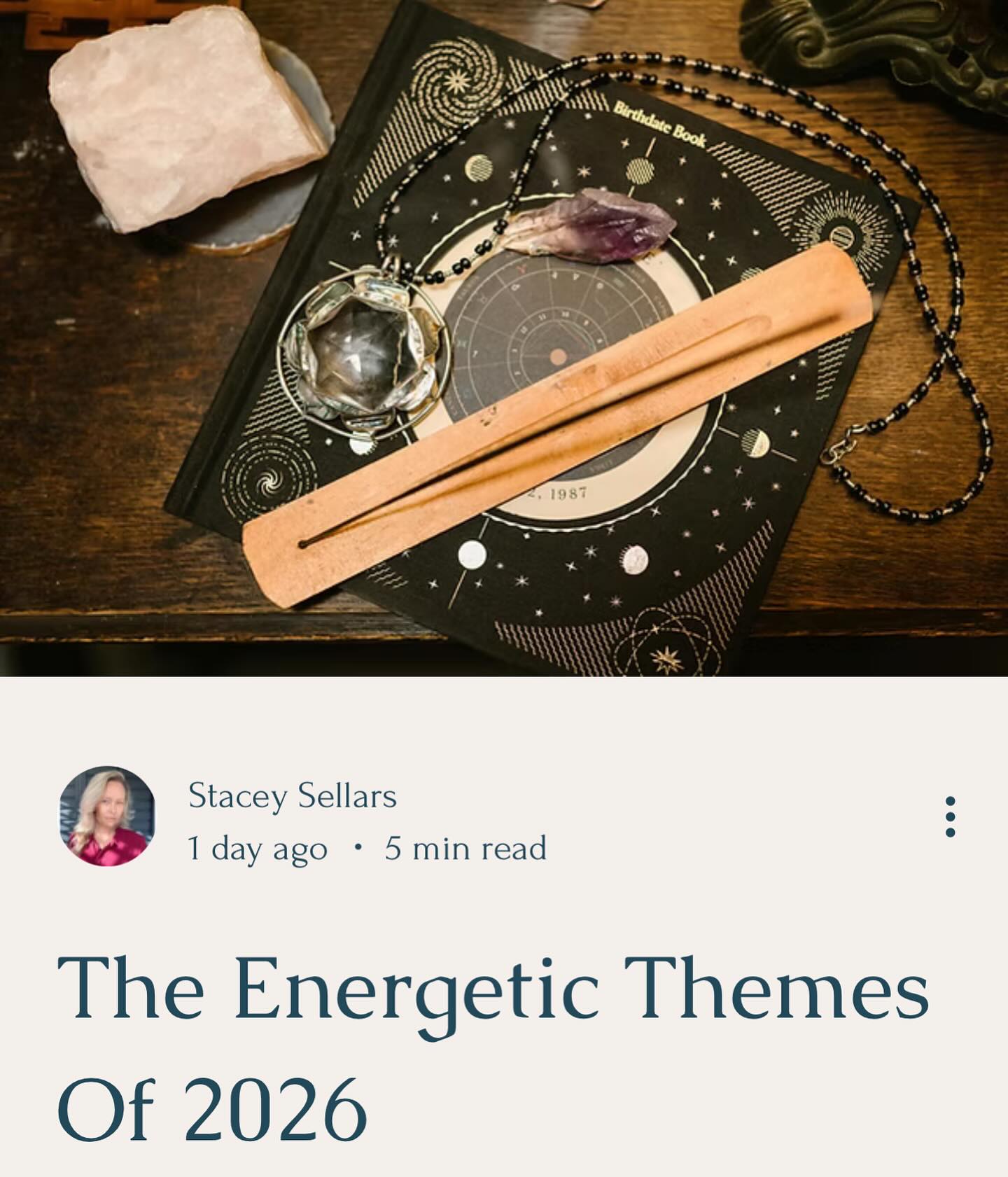 ⭐️ Here’s an excerpt from my latest article:
As we enter into a new year, I thought I’d delve into the overarching energetic themes of 2026 that can play out for us as a collective, but also personally. There’s a lot of posts going around about Chinese Astrology, leaving 2025, the year of the Snake, and entering 2026, the Year of the Fire Horse. There’s also a lot of talk about numerology cycles, particularly the fact that a numerology cycle runs for 9 years both collectively and personally.
Collectively, 2025 was a Universal 9 year in numerology, meaning the energetic theme was all about endings, completion, and closure. The Year of the Snake also collectively represents an ending, as the snake sheds its skin — making this overlap between numerology and Chinese astrology especially significant.
Numerology & the Energetic Shift Into 2026.
For 2026, this means that we are now collectively entering a Universal 1 year in numerology — the first of a brand-new nine-year cycle. A 1 year is all about new beginnings, fresh starts, and laying down new foundations that will act as the building blocks throughout the rest of the nine-year cycle.
However, what I’ve noticed is that people are confusing the energetic theme of the collective with the energetic theme that applies to them personally…
⭐️ To read the full article on Insta follow the link in bio and click ‘latest article’.
To read on Facebook click the link below👇
https://www.staceysellarscoaching.com/blog
#newyear #2026 #numerology #chineseastrology #newbeginnings #energies #frequencies