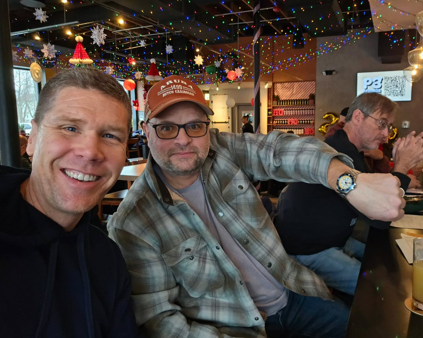 Beers with a customer.
Meet Louie. His family bought him a Wayfinder Lume Dial Diver 40 for Christmas from local retailer and fine purveyor of mens clothing, @jackswestend
Louie gave us a call this morning and was looking for some help sizing the steel bracelet.
Usually I would send him to @cottagehilldiamonds in Elmhurst, they carry all the Farr and Swit models and can size a bracelet in a jiffy, but they are closed for a much needed vacation.
I had some free time so we met over at @phasethreebrew.elm He was kind enough to buy me a beer while I took out a few links.
It was a great conversation, and I love that it worked out for us.
#elmhurst #smallbusiness #brewery
#watchfam #chicago