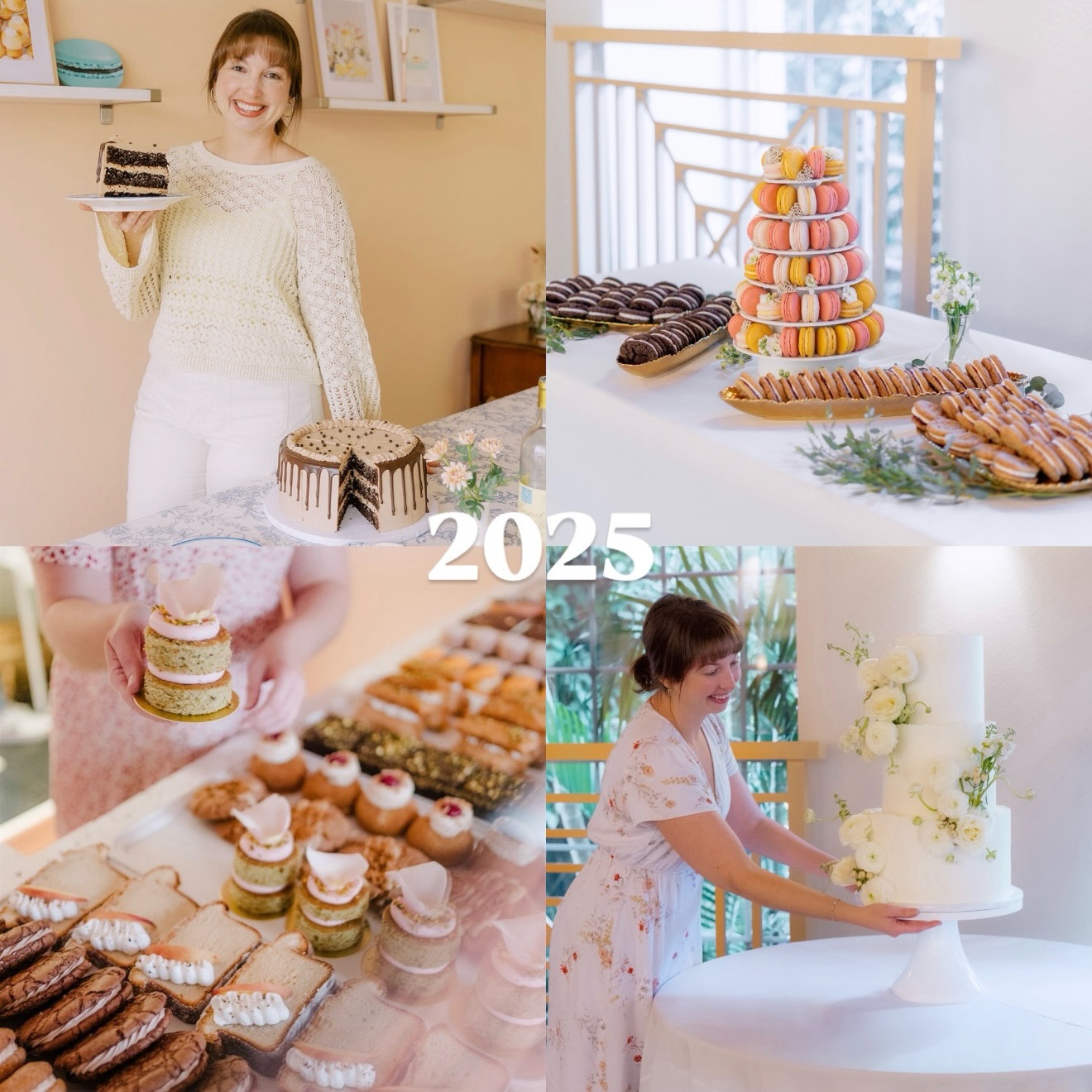 ✨ 2025 ✨ I’m going to keep it short & sweet. 🍰 What a beautiful & blessed year it was for my business. Thank you to every one of you who has supported us throughout the years. I’m grateful each day that God has chosen me to do this work & to be a light to each person who comes through our doors.
“Now all glory to God, who is able, through his mighty power at work within us, to accomplish infinitely more than we might ask or think.” -Ephesians 3:20