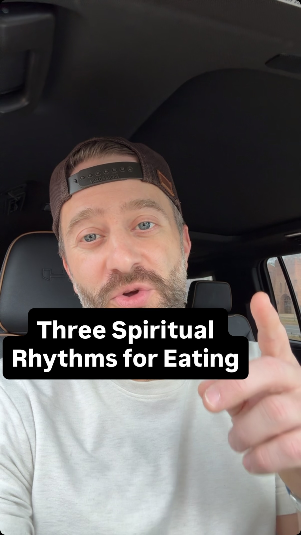 If you are rethinking your eating patterns in the new year, I strongly recommend you consider spiritual rhythms for eating!