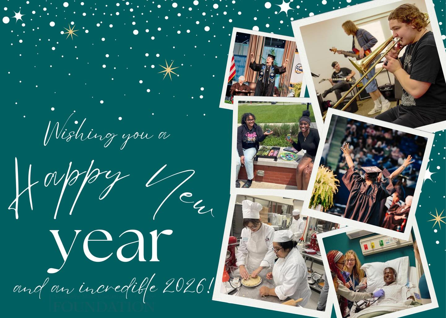 Wishing you a year filled with laughter, meaningful moments, and everything that brings you joy.
Cheers to a fantastic 2026. Happy New Year! 🎉