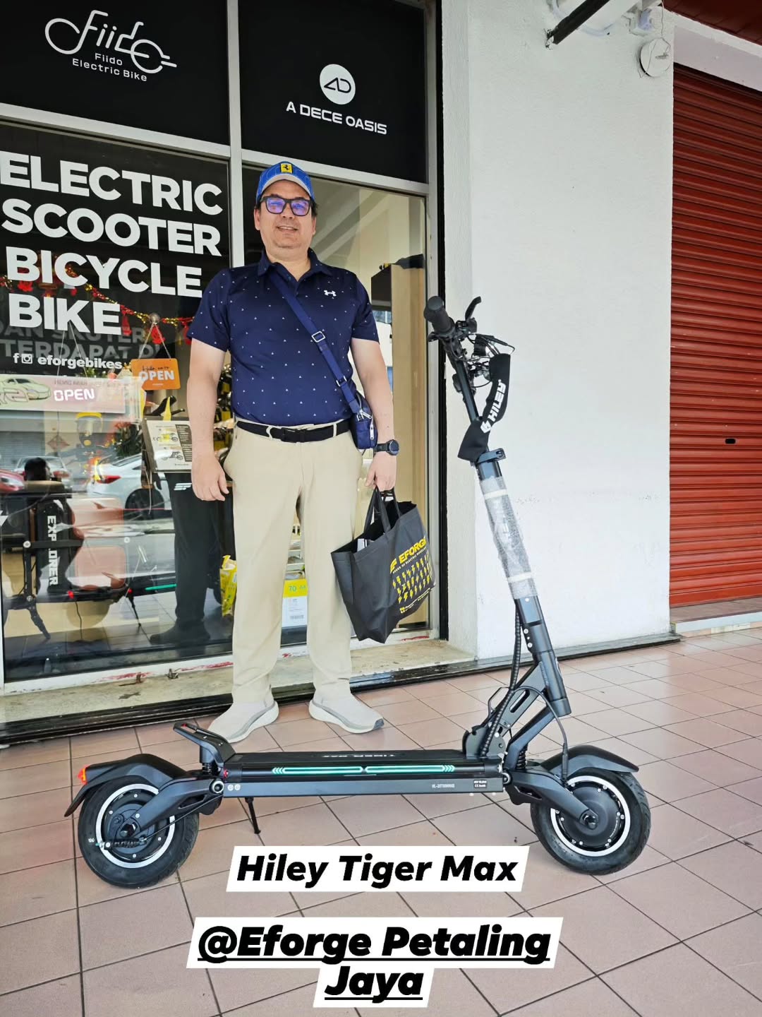 Thank you for choosing the Hiley Tiger Max! Thank you for the support ๐๐ช๐ช
Visit Our Showrooms Today! ๐ดโโ๏ธ๐ดโก
โจ Why Choose Us?
๐ Free Delivery within Klang Valley
๐ ๏ธ 6-12 Months Warranty
๐๏ธ Installment Plans up to 24 months
๐ณ Debit or Credit card installment options
๐ Opening Hours:
Mon-Sat: 10:30AM - 7:30PM
Sun: 10:30AM - 6PM
๐ EFORGE Petaling Jaya:
No.1-1, Jalan SS26/4, Plaza Mayang, Taman Mayang, 47301 Petaling Jaya, Selangor
https://maps.app.goo.gl/8ZWVKzhxjUqY4Dx56?g_st=ac
๐ WhatsApp https://wa.me/60162088738
๐ EFORGE Kota Kemuning:
C-G-03, Plaza Se Ruang, 8/3, Persiaran Eco Sanctuary, 42500 Telok Panglima Garang, Selangor
https://maps.app.goo.gl/ii9zieJkLZUNyBTs6?g_st=awb
๐ WhatsApp https://wa.me/60162088430
๐จ Weโre looking for DEALERS! Interested? Contact us via WhatsApp!
#eforge #eforgebikes #hileytigermax #electricmobility #electricbikeshop