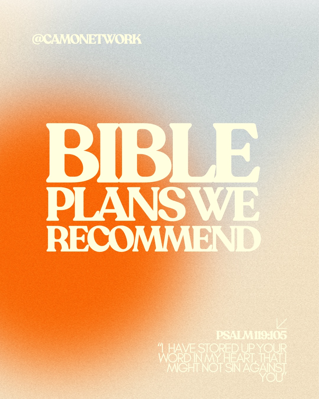 Better late than never! 🙌
To bring in the new year, here are some “Bible in a Year” reading plans to help you read the whole Bible in the easiest way possible!
Plans:
Robert Murray M'Cheyne Plan
Bible Recap Plan
Grant Horner Plan
Recommended translations:
- English Standard Version (ESV)
- New American Standard Bible (NASB)
- Legacy Standard Bible (LSB)