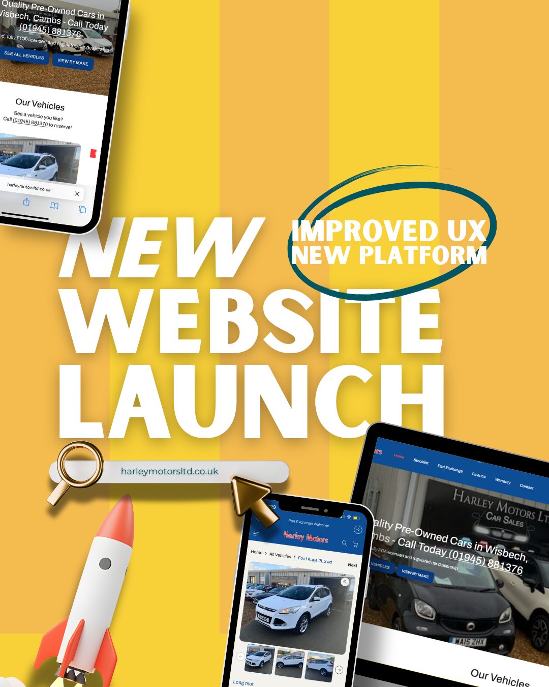 New Website Launch: Harley Motors🚗
We’re excited to share the launch of a brand-new website for Harley Motors Ltd: harleymotorsltd.co.uk
Harley Motors are a family-run car dealership, known for their honest approach, quality vehicles, and strong local reputation. As a growing business, they needed a website that actually worked for them, not one that cost more each month without delivering results.
What we did:
- Migrated the site to Shopify to significantly cut costs
- Gave Harley Motors full ownership and control of their website
- Made it easy for them to update stock, content, and pricing without relying on third parties
- The site is now integrated with eBay Motors and CarGurus to drive better visibility and increase conversion
The goal? A simpler, smarter platform that supports sales, not just looks good. This new setup puts Harley Motors in control and sets them up for sustainable growth 📈
If your website isn’t converting or you’re paying too much for one you don’t own, it might be time for a rethink.
#newwebsitelaunch #harleymotors #buildabrand