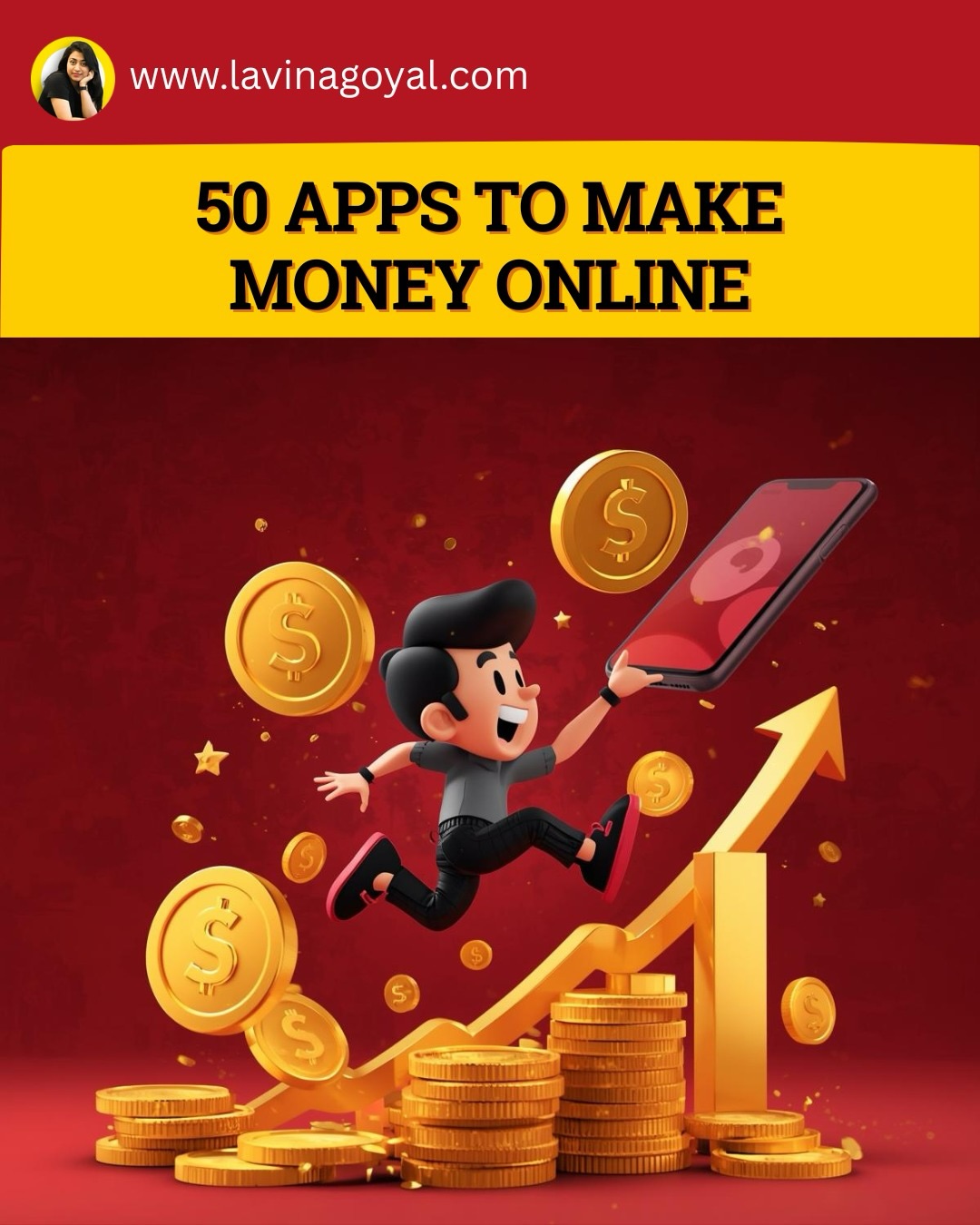 π° **Want to Earn Online Using Your Mobile?**
Here are **50+ Apps to Make Money Online** π±π₯
β¨ From:
β Selling old stuff
β Writing & proofreading
β Selling photos
β Video ads & voice work
β Freelancing platforms
π Perfect for **students, beginners & side-hustlers**
No big investment, just skills + smart platforms π‘
π **Save this post** for later
π Follow @lavinagoyal for more **digital income ideas**
#MakeMoneyOnline #lavinagoyaldigital #earnmoneyfromhome #earn #earnings