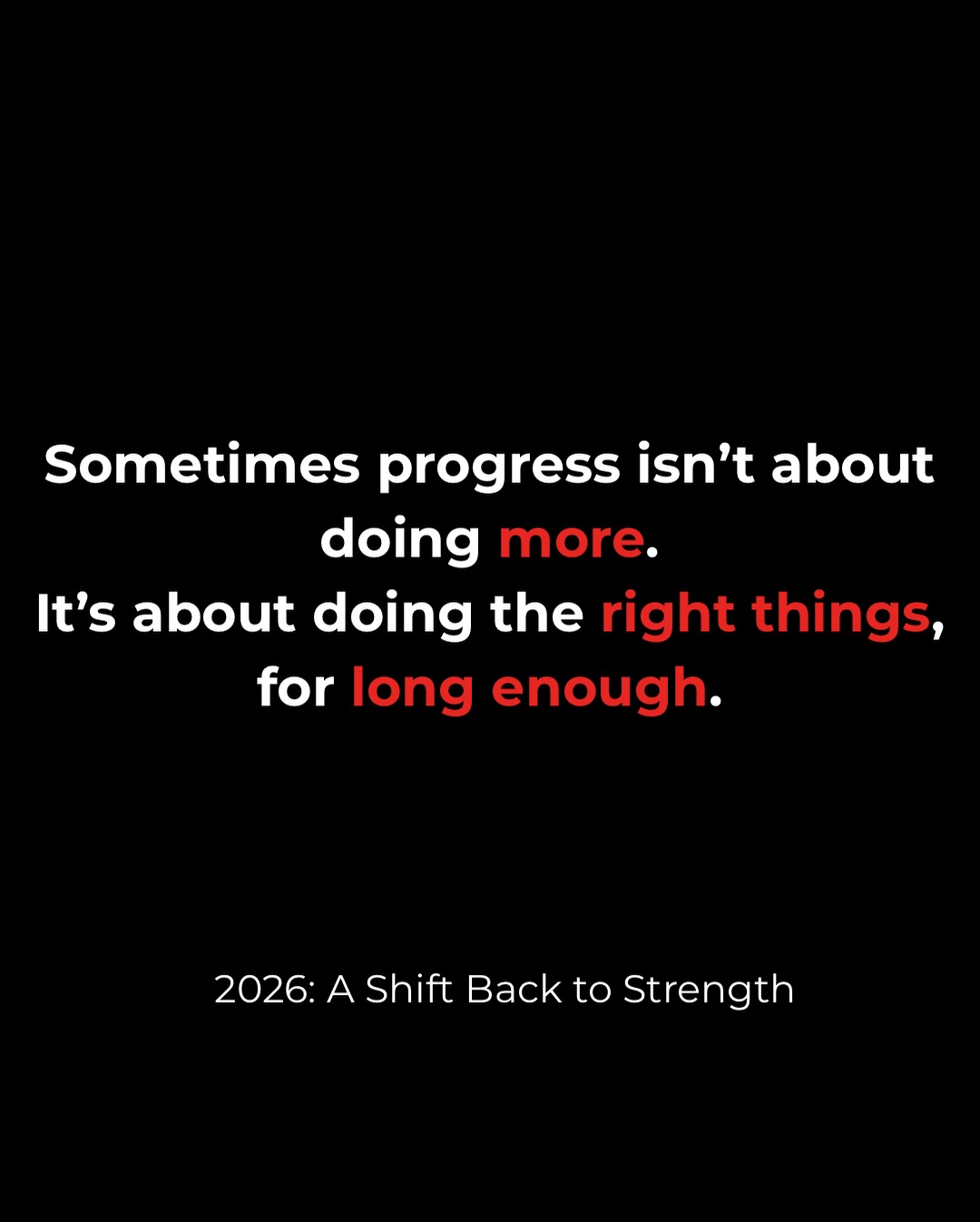 2026: A Shift Back to Strength
The fitness industry runs in cycles.
Every few years there’s a new trend; fat loss shortcuts, new training methods, injections, extreme cardio classes, minimal effort (itfym etc). They come in FAST & LOUD, then very quietly disappear.
What trends remain are what work.
Strength training has never really gone away. It just stopped being fashionable (sadly).
Now, we’re starting to see that change. WHOOOP.
Over the last year, the priority for many people has been weight loss, especially with the fat loss jabs. For a lot of people, that’s meant very little strength training. Their muscle mass has dropped. Their strength has dropped, and also their confidence dropped too.
Being lighter isn’t automatically better if you’re also weaker, more fragile, and less resilient.
Unlike most trends, strength carries forward...ALWAYS. You don’t “lose” it overnight.
We’d like to see 2026 become less about chasing extreme jabbing and more about the basics.
Training which prioritises:
• Progressive overload
• Movement (of any kind)
• Recovery
• Food from the land
If you’re curious, try us…
We offer a 7-day free trial.
This is your opportunity to train consistently for a week and see how your body responds when strength becomes focus again.
Sometimes progress isn’t about doing more.
It’s about doing the right things…for long enough.