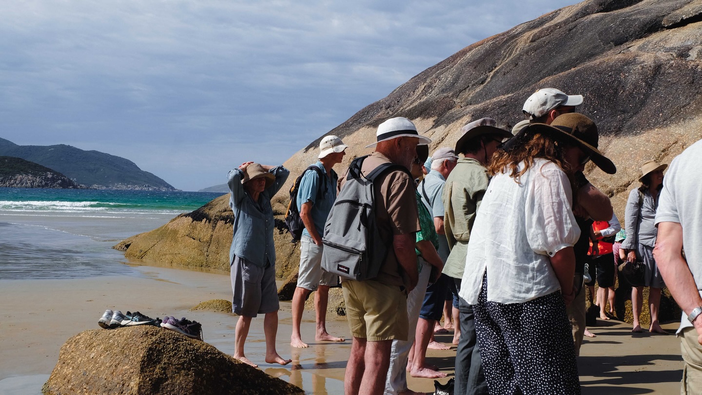 Prom Granites Geology Beach Walk - one down, one to go! 🪨
What a fantastic morning yesterday at our @coastcare_victoria Summer by the Sea event at Tidal River, Wilsons Promontory National Park.
A huge thank you to Jo Whelan, co-author of the guide booklet provided on the day, who generously stepped in to lead the walk at very short notice. Jo, you rock! (See what we did there?)
We’re looking forward to doing it all again next week!
The Geology Walks have been incredibly popular, so if you missed out on a ticket, don’t worry - we’ll be sure to run more in the future.
There’s still plenty to enjoy with @coastcare_victoria Summer by the Sea, so be sure to check out what’s still to come in the 2026 program.
#PromCoastEcolink #naturepluspeople #WilsonsPromontory #TidalRiver #SummerByTheSea
