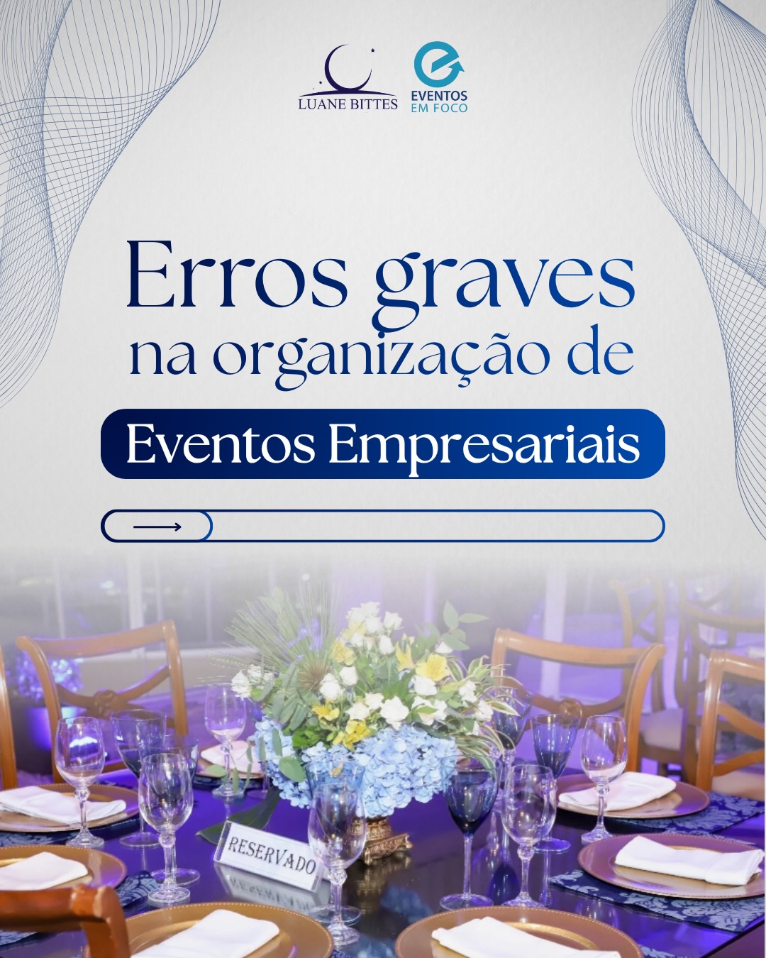 Organizar um evento empresarial vai muito além de executar tarefas…😉
É uma decisão estratégica que impacta a imagem da sua marca e seus resultados, por isso, pequenos erros podem comprometer tudo!
➝ Arraste para o lado e confira os pontos que merecem atenção se você deseja um evento bem conduzido, profissional e alinhado. ✨
Ao longo da minha trajetória na gestão de eventos, percebi que muitos problemas não surgem por acaso, mas por falhas no planejamento, na escolha da equipe e na condução dos processos.
E quando falamos de eventos corporativos, não há espaço para improvisos amadores! 👋
Se você deseja aprimorar suas habilidades no segmento de eventos, tenho um convite especial para você ↴
Mentoria em Grupo Eventos em Foco | Edição de Verão
📅 17 de Janeiro
Sábado, das 10h às 17h
AO VIVO PELO ZOOM
Acesse o site e garanta seu ingresso ↴
http://www.luanebittes.com.br/mentoriaemgrupo
Link na BIO! 🔗
Luane Bittes
Assessoria em Eventos, Viagens e Cerimonial.
@luanebittes.eventos
📲 (61) 99995-2860 | WhatsApp
🌐 http://www.luanebittes.com.br
#eventos #luanebittes #eventosempresariais #eventossociais #eventosempresariais