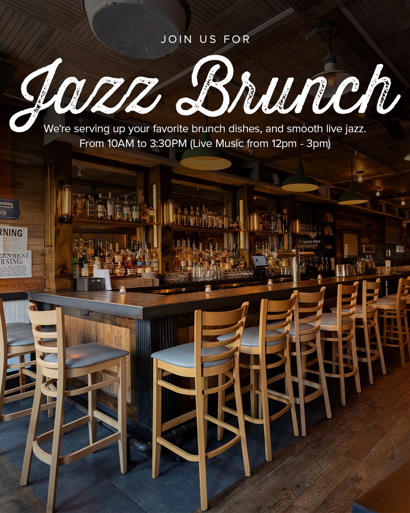 Jazz Brunch is back this Sunday ! 🎶 Join us for smooth tunes, good vibes, and a brunch menu that hits just right. Music starts at noon. #JazzBrunch #AstoriaEats