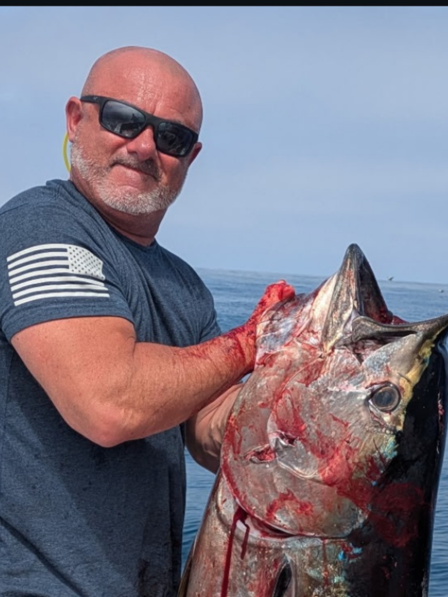 Condolences to friends and family of our buddy Frank from @ironcladsportfishing.
The first time I met Frank he radio’d us in to a spot of yellowfin, gave us a few passes of bait, and made us pulled pork sandwiches and Mac and cheese for lunch and watched us start to bend a few rods. Was the kind of guy Frank was.
Most of the time you’d see Frank up in the crow’s nest, in full foul weather gear, usually giving his customers some pointers 😅.
Thanks Frank for the countless laughs, A dock won’t be the same without you there.
Rest easy, brother.