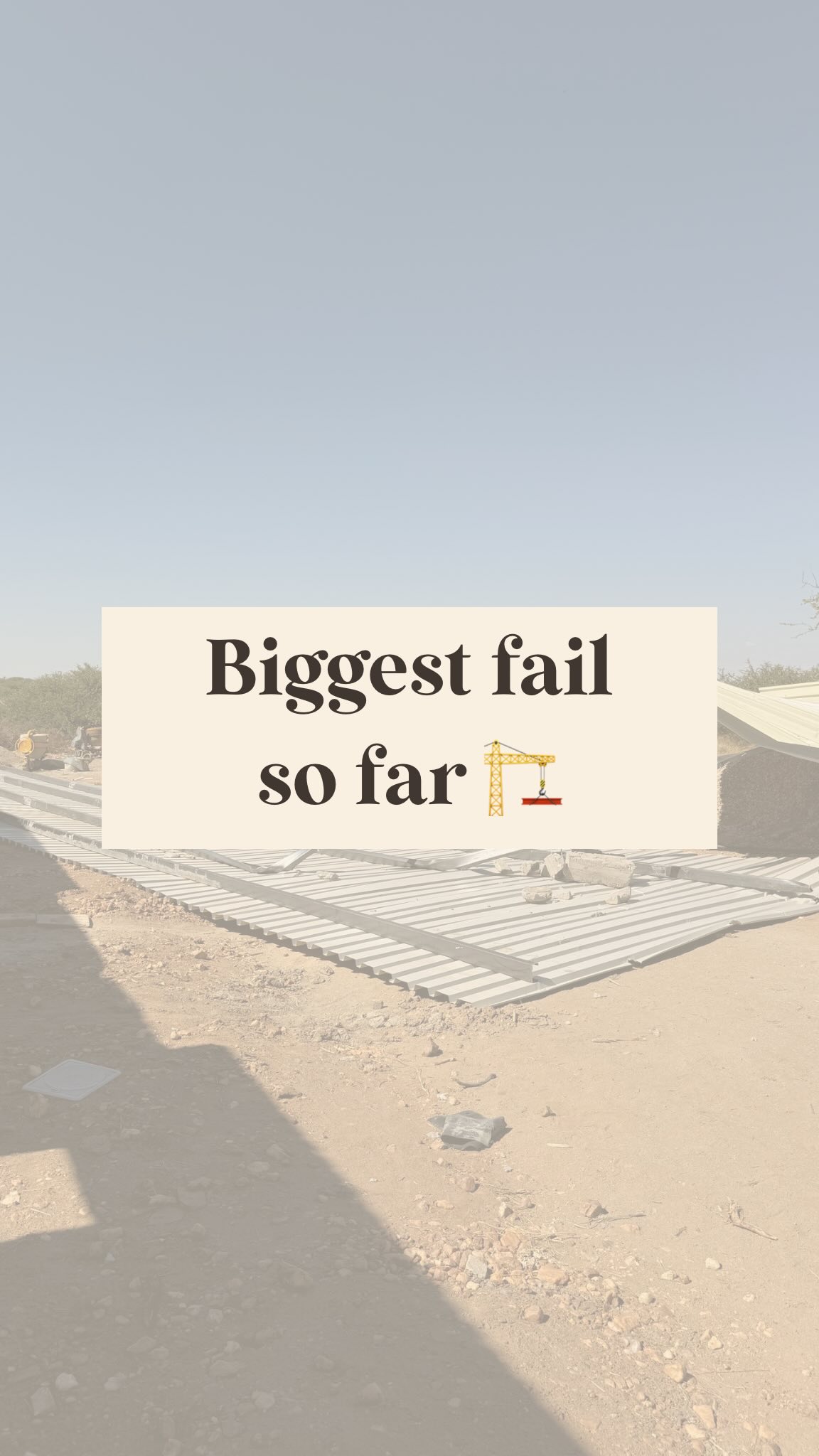 🌪️ Und auf einmal liegt das Dach einfach am Boden.
Kurz vorher ist ein Wirbelwind mit so einer Kraft durchgefegt, dass das Dach nicht mehr gehalten hat.
Fairerweise: Die Bauarbeiter hatten es wohl auch nicht wirklich gut befestigt 🙄
Damit bisher ganz klar unser größter (und teuerster) Baufail 🚧
Inzwischen ist alles ersetzt, richtig befestigt und alle Öffnungen sind geschlossen.
Jetzt bitte Daumen drücken, dass es nicht nochmal passiert 🤞😁
🇬🇧🌪️ And suddenly the roof is just lying on the ground.
Just moments before, a whirlwind with such force swept through that the roof couldn’t hold up.
To be fair, the construction workers probably hadn’t secured it very well either 🙄
So far, clearly our biggest (and most expensive) construction fail 🚧
Everything has been replaced, properly secured, and all openings are closed.
Now please keep your fingers crossed that it doesn’t happen again 🤞😁
#baustelle #namibia #africa #travelnamibia #lodgebau