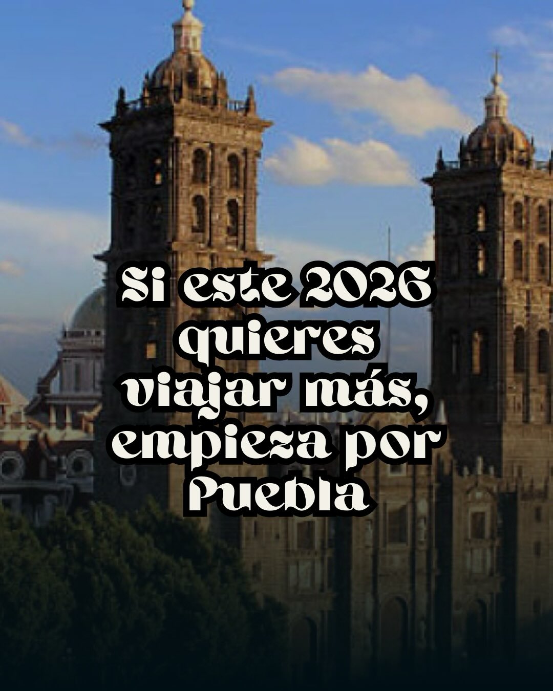 Puebla es la mejor opción para comenzar el año viajando, tenemos tours para todos los gustos ¿a dónde nos vamos? #puebla #cholula #atlixco