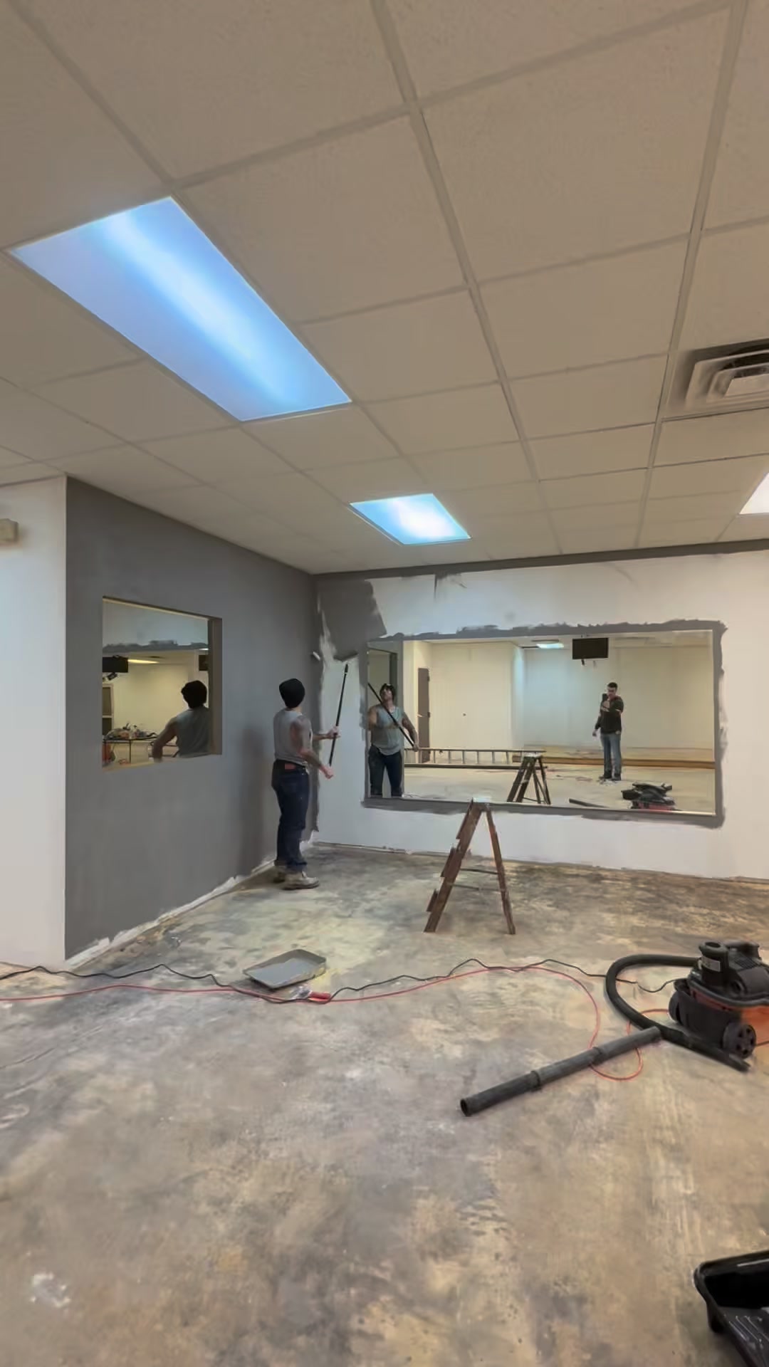 From blank walls to bold vision.