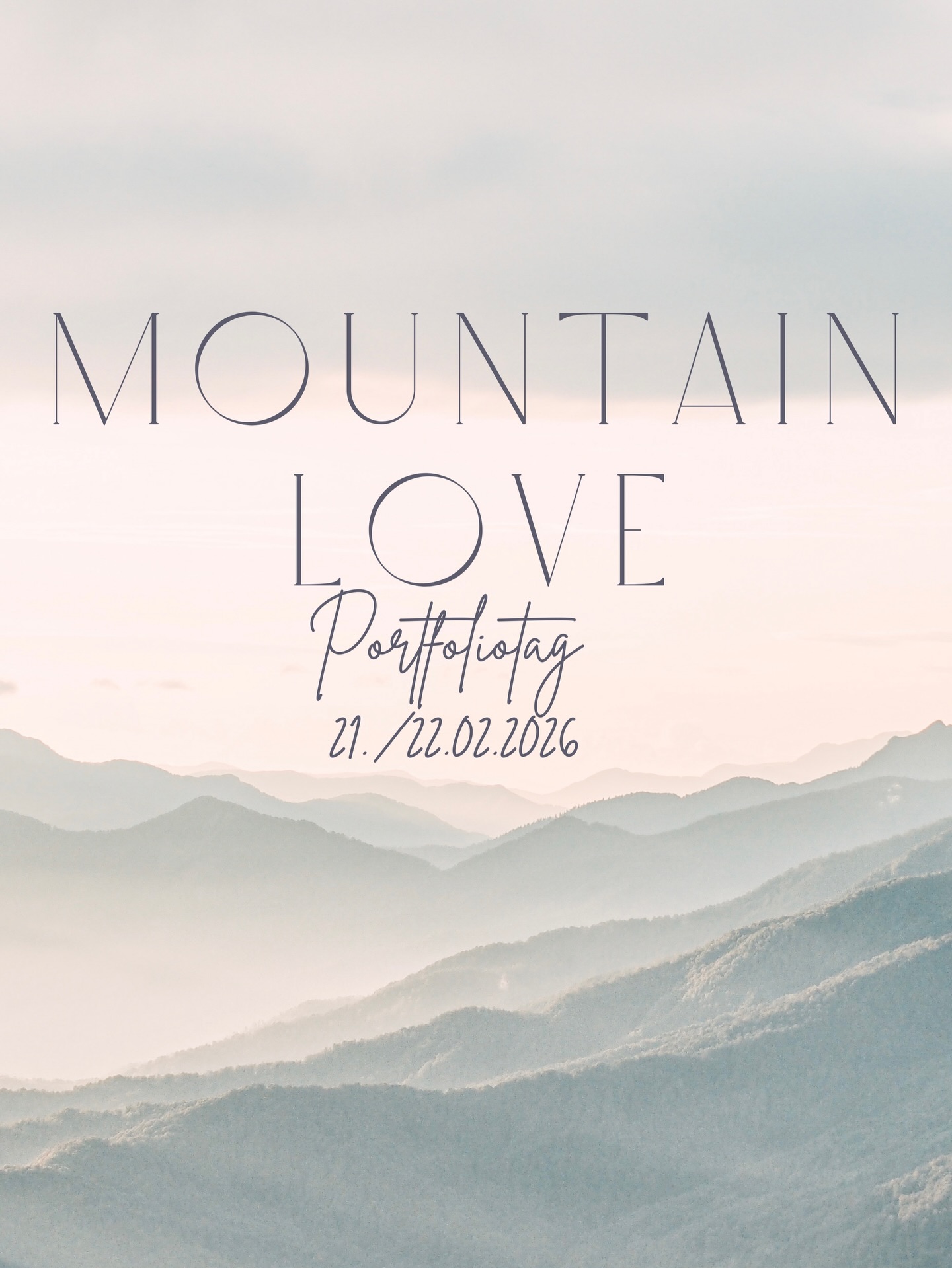 MOUNTAINLOVE Portfoliotag ✨🏔️🦄🤍
📍Allgäu - 21.02./22.02. - 3 Shootings - 3 Models - 5 - max. 6 Plätze frei - 250€ inkl. Mittagessen 🤍
Berge, Tüll & Trockenblumen 🤍✨💐
(C)pferdelinse
Mehr Infos kommen ganz bald - Voranmeldungen sind bereits offen 🤍✍🏼
Ich freu mich auf euch 🥹🤍
